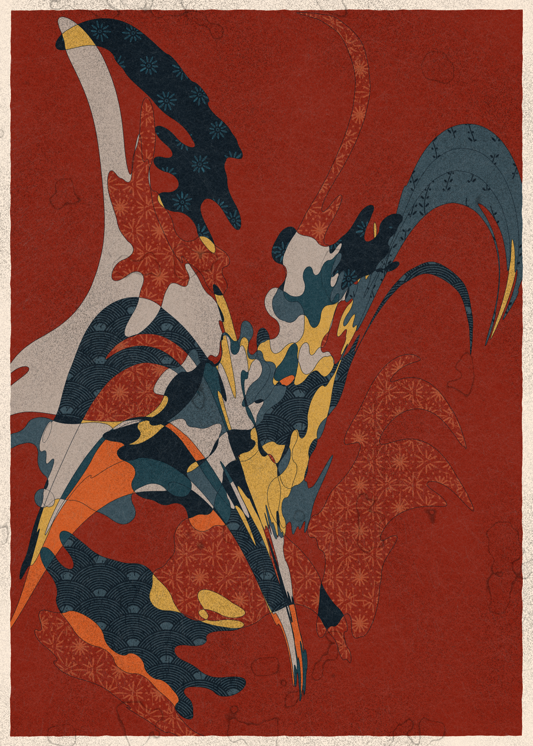 Art Blocks - Art Blocks v2 - Memories of Qilin #979 - NFT # 282000979