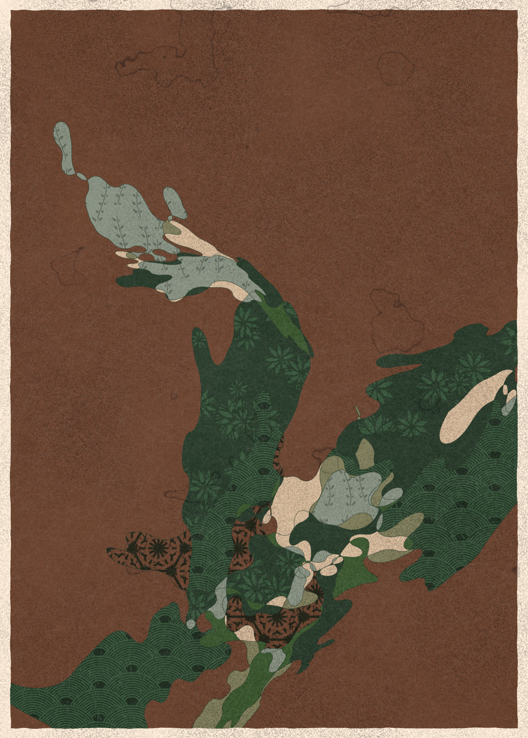 Art Blocks - Art Blocks v2 - Memories of Qilin #987 - NFT # 282000987