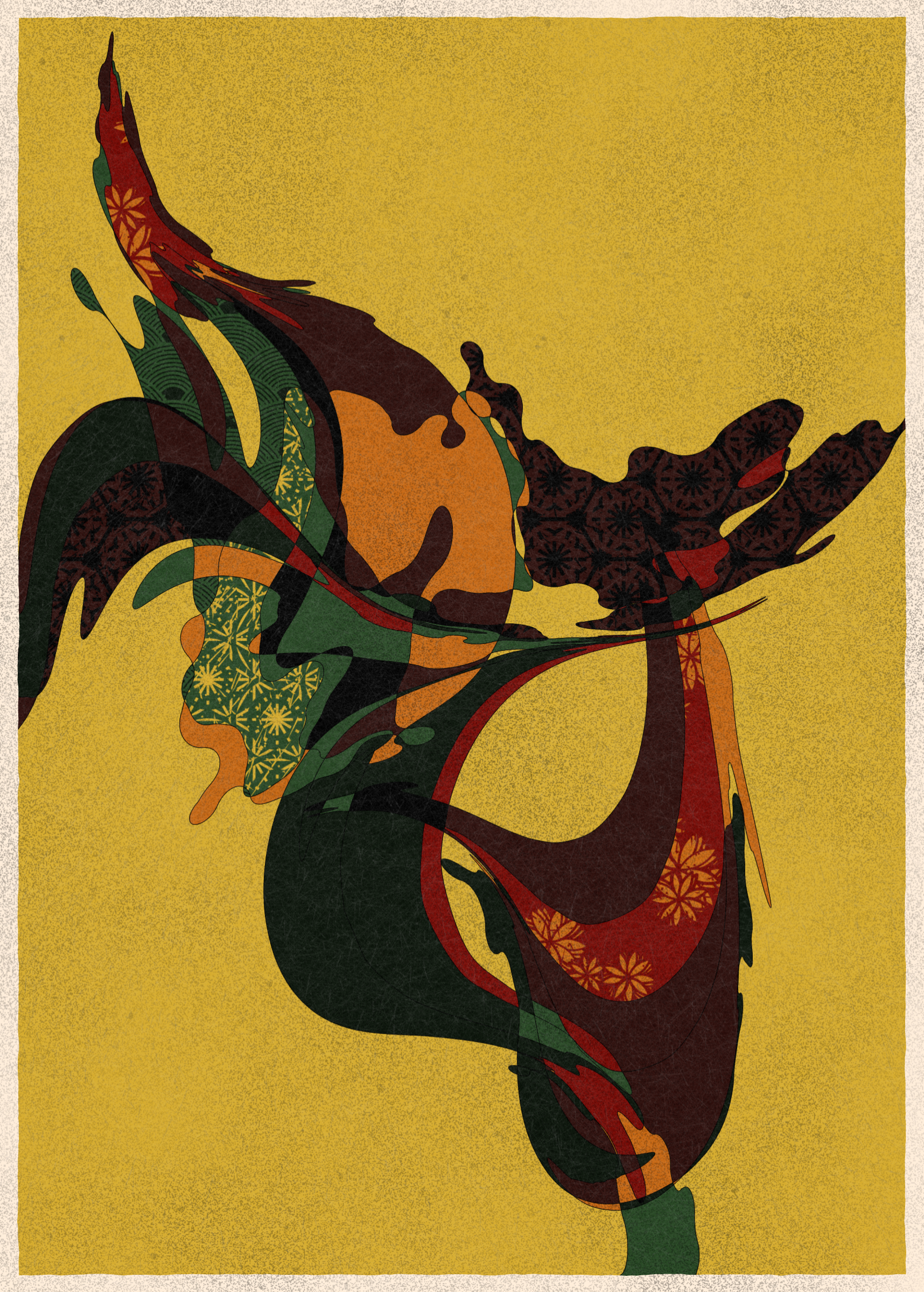 Art Blocks - Art Blocks v2 - Memories of Qilin #993 - NFT # 282000993