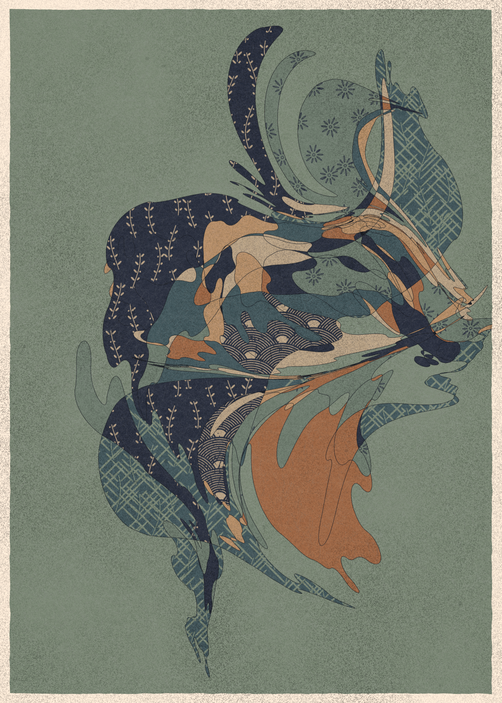 Art Blocks - Art Blocks v2 - Memories of Qilin #1002 - NFT # 282001002