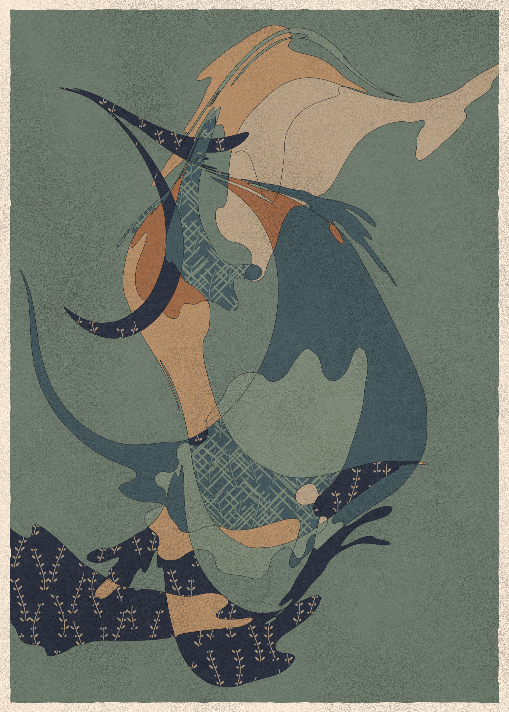 Art Blocks - Art Blocks v2 - Memories of Qilin #1015 - NFT # 282001015