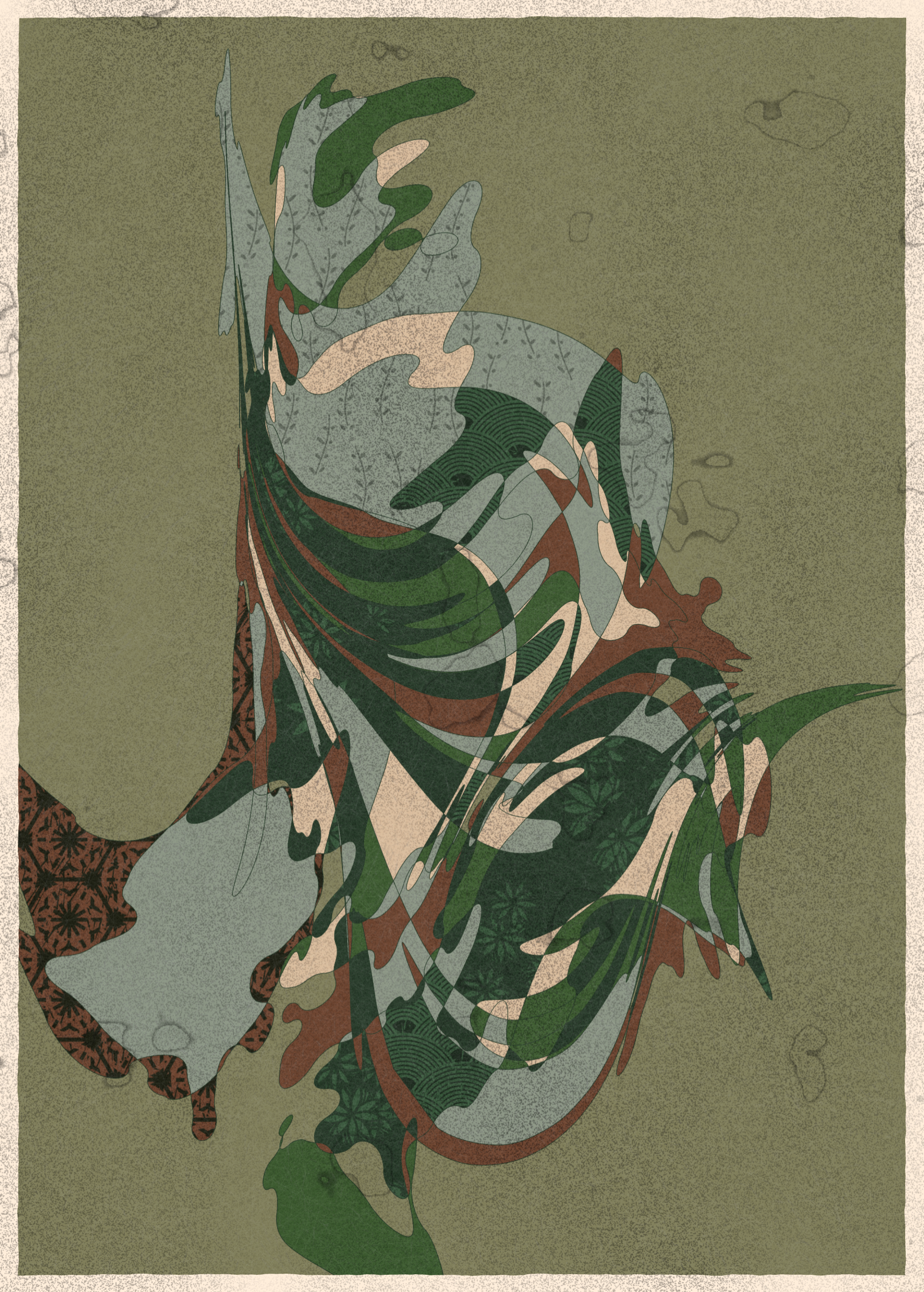 Art Blocks - Art Blocks v2 - Memories of Qilin #1016 - NFT # 282001016