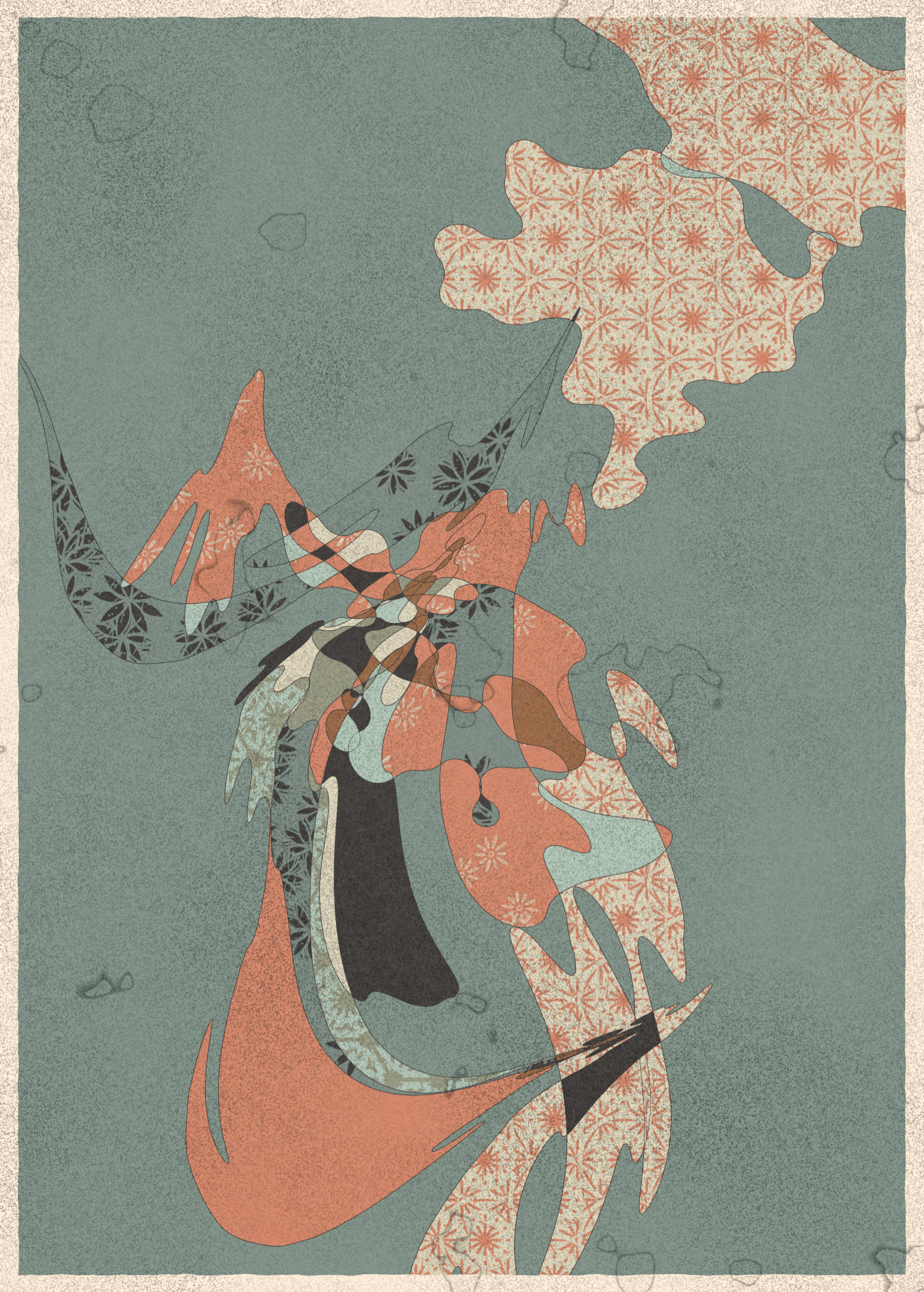 Art Blocks - Art Blocks v2 - Memories of Qilin #1019 - NFT # 282001019