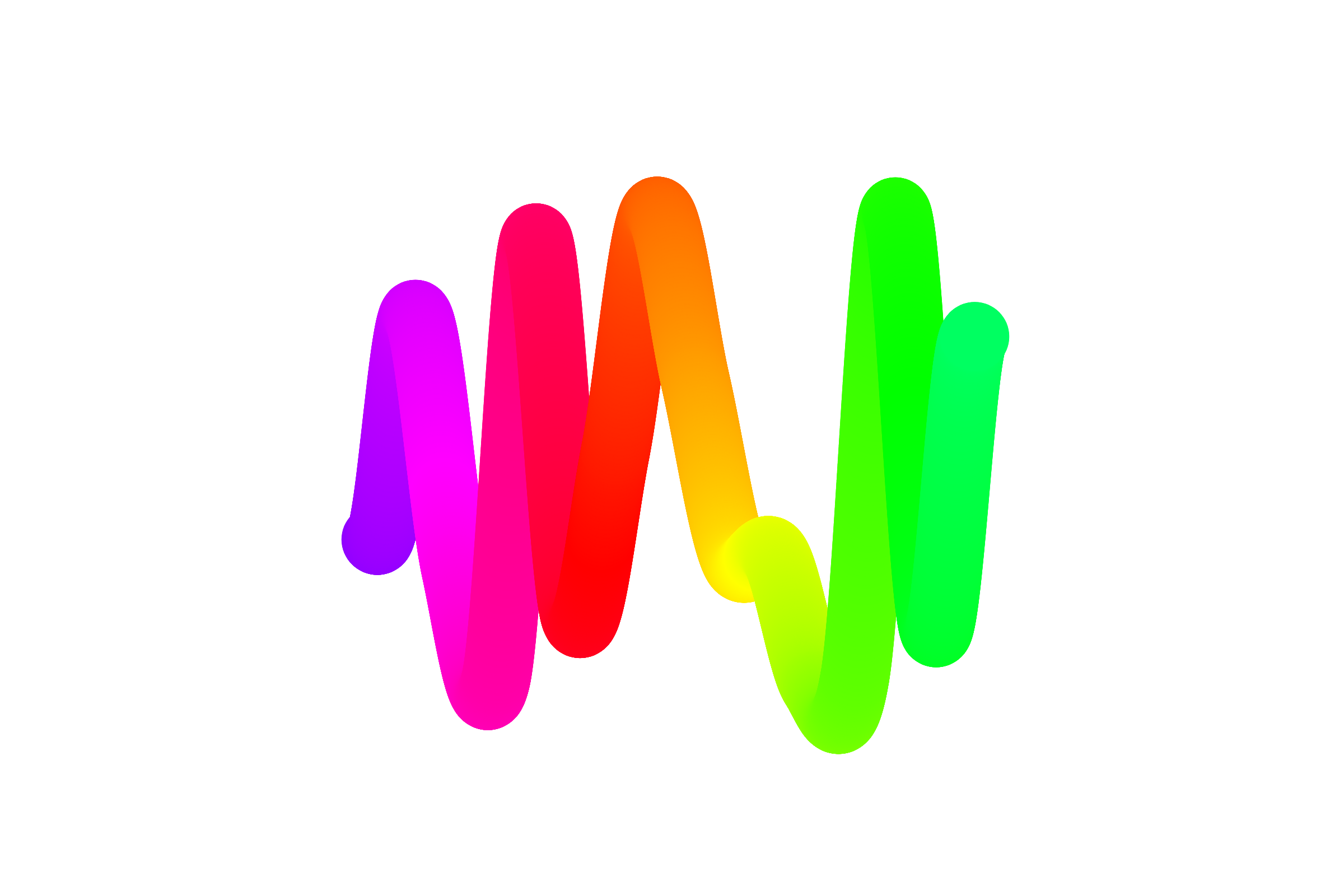 Art Blocks - Art Blocks v1 - Chromie Squiggle #283 - NFT # 283