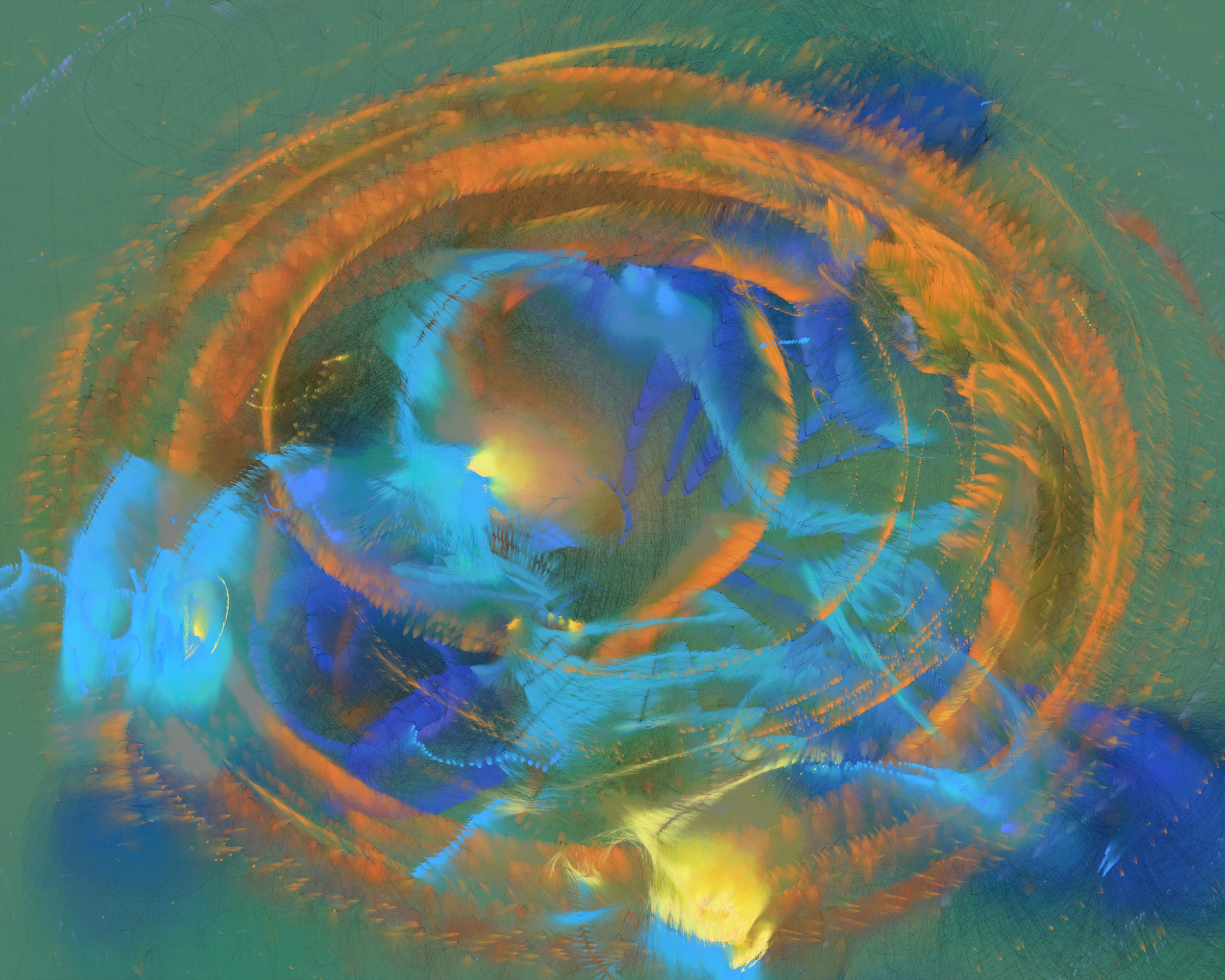 Art Blocks - Art Blocks v2 - Mazinaw #21 - NFT # 288000021