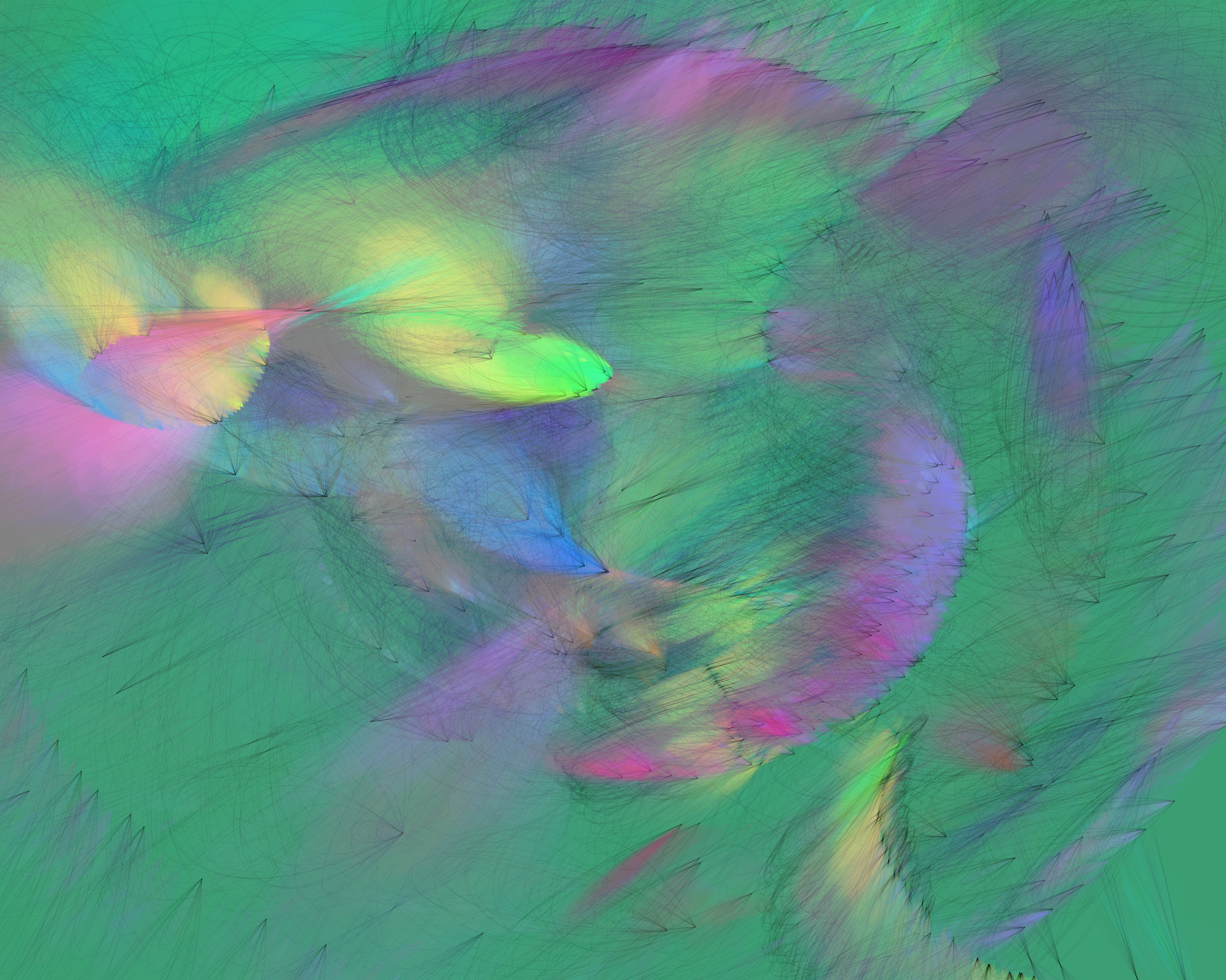 Art Blocks - Art Blocks v2 - Mazinaw #38 - NFT # 288000038