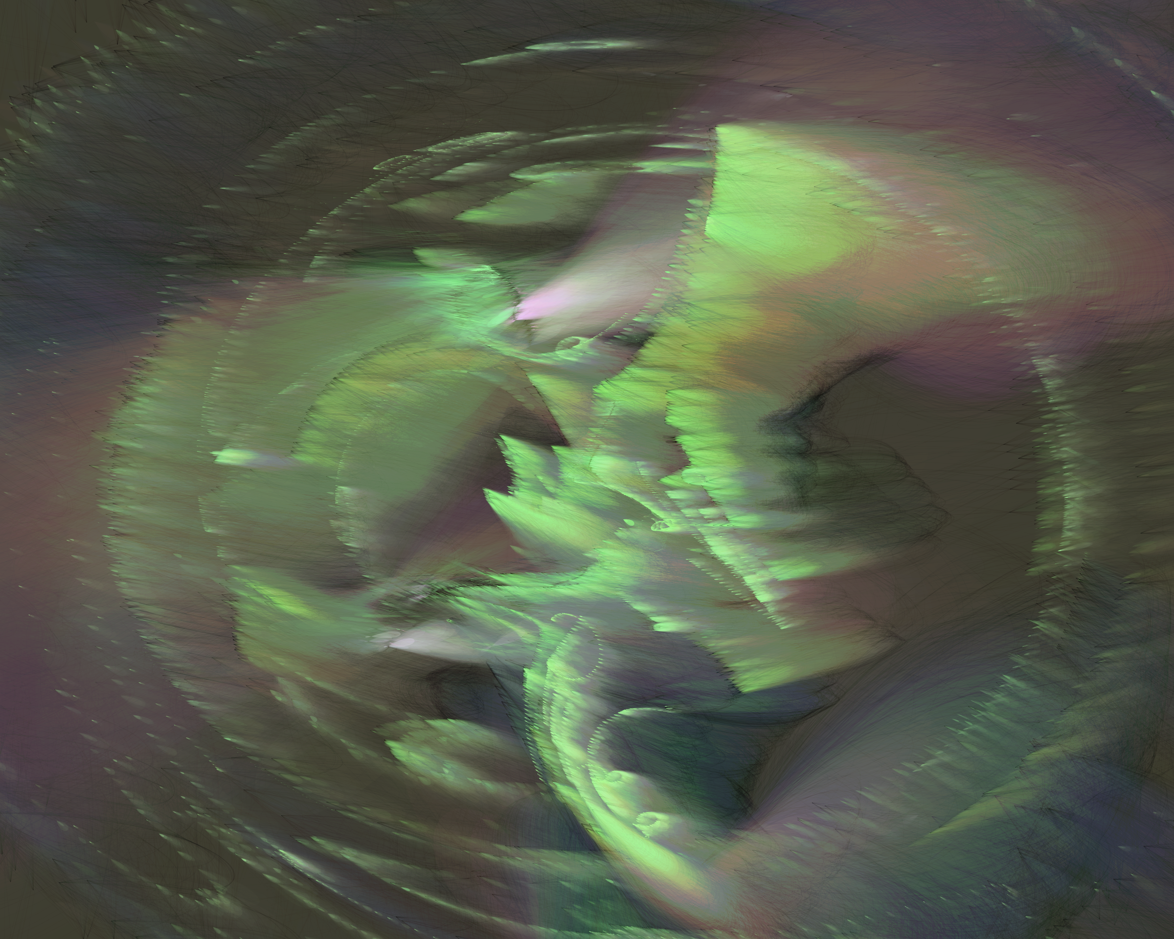 Art Blocks - Art Blocks v2 - Mazinaw #77 - NFT # 288000077