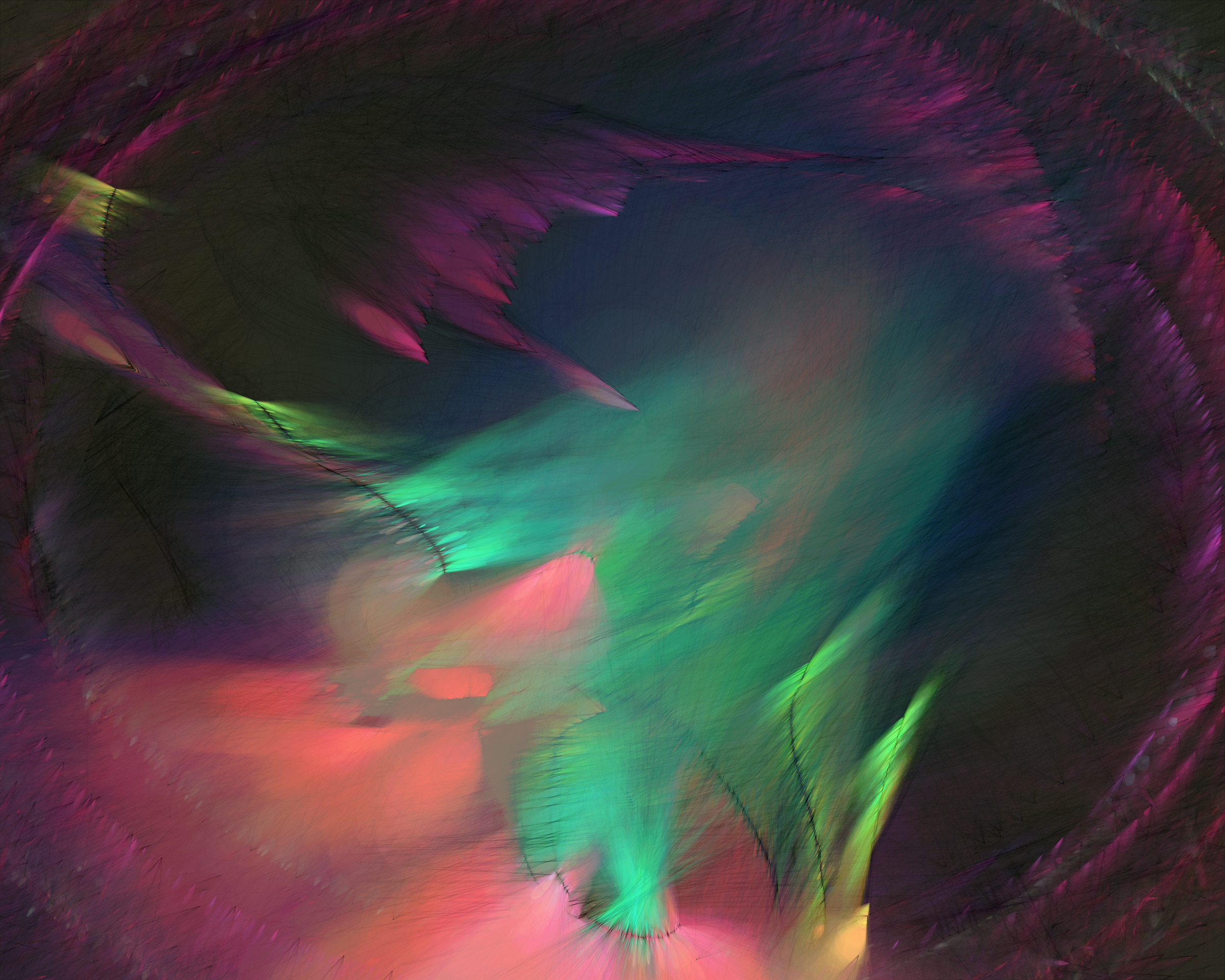 Art Blocks - Art Blocks v2 - Mazinaw #105 - NFT # 288000105