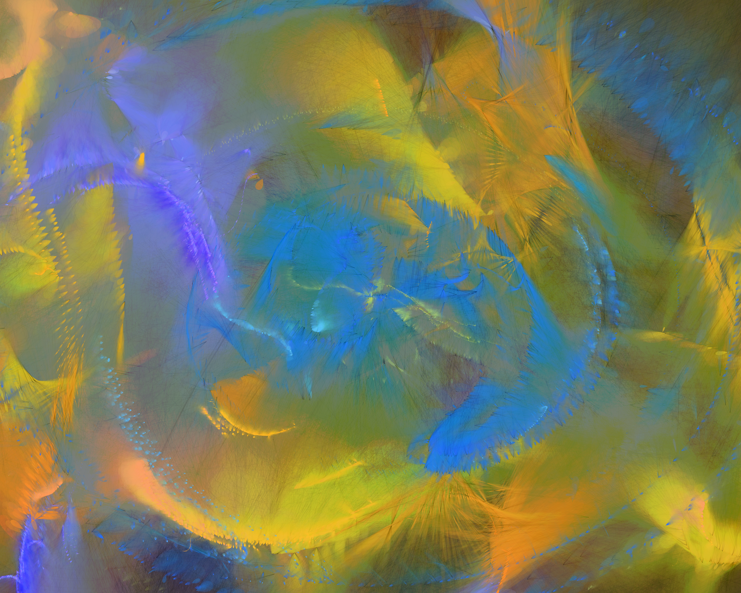 Art Blocks - Art Blocks v2 - Mazinaw #123 - NFT # 288000123