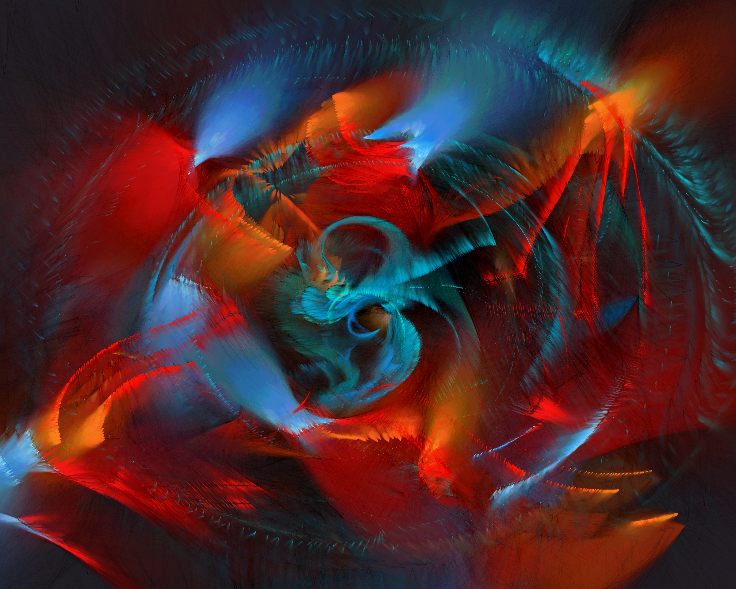 Art Blocks - Art Blocks v2 - Mazinaw #153 - NFT # 288000153