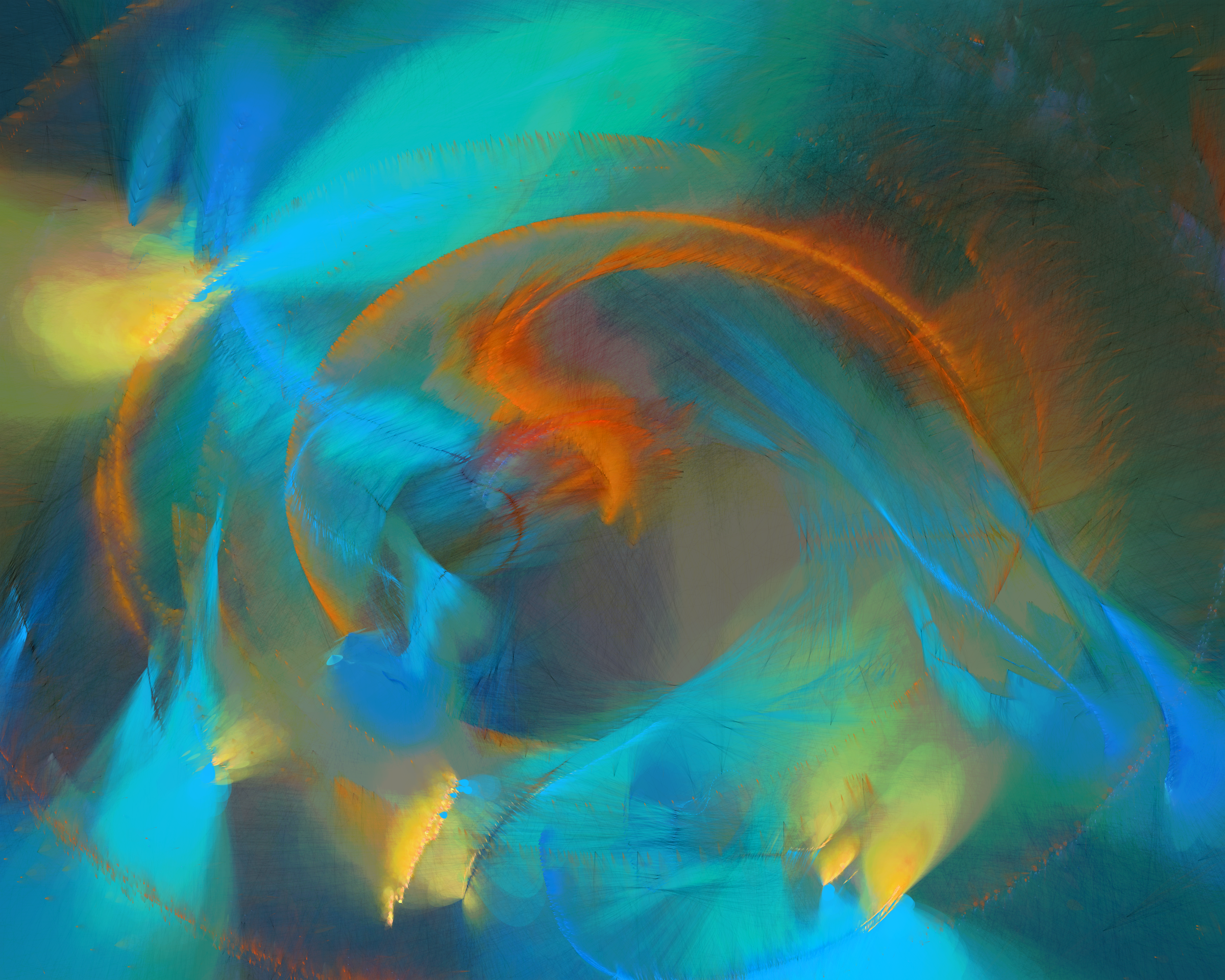 Art Blocks - Art Blocks v2 - Mazinaw #203 - NFT # 288000203