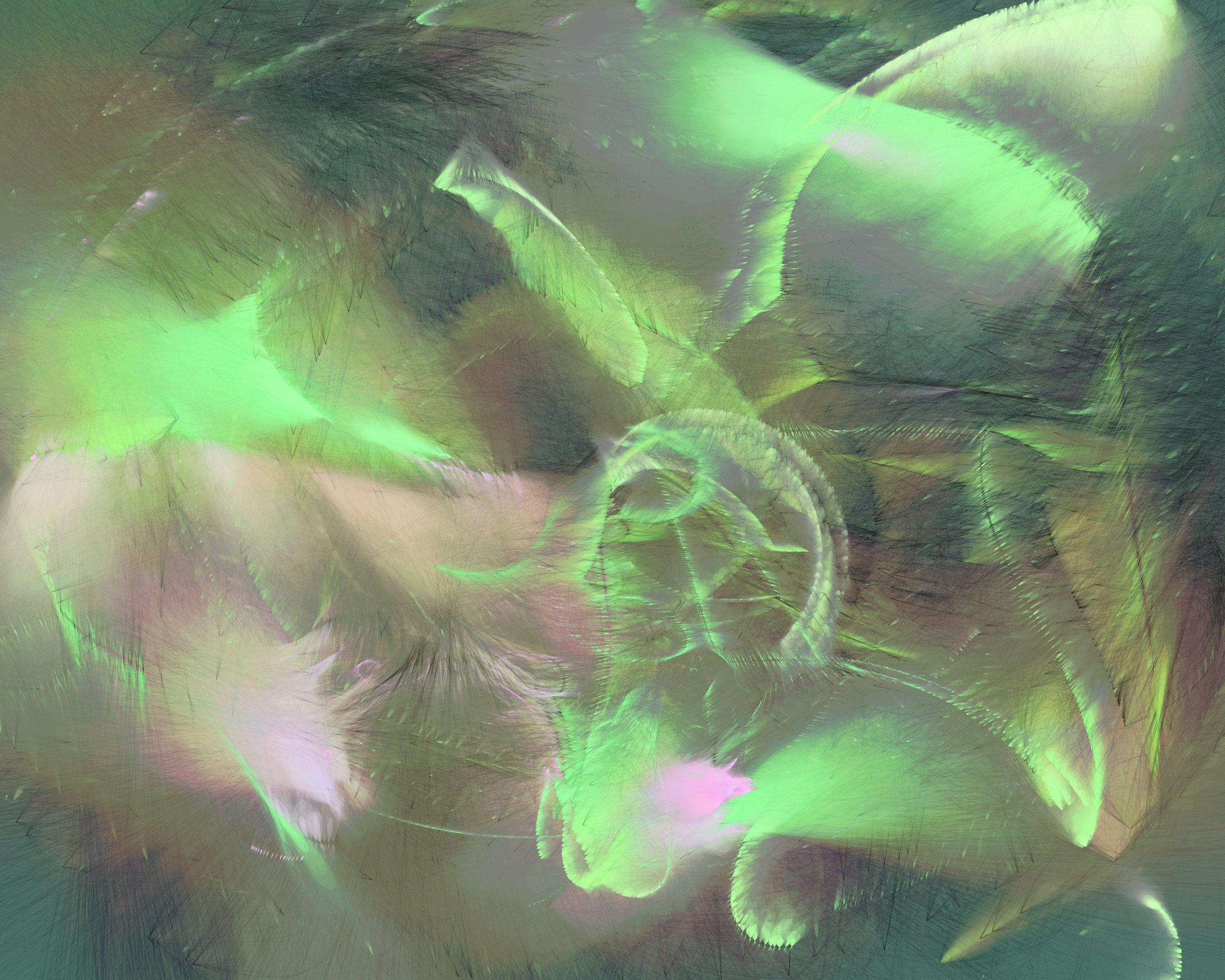 Art Blocks - Art Blocks v2 - Mazinaw #221 - NFT # 288000221