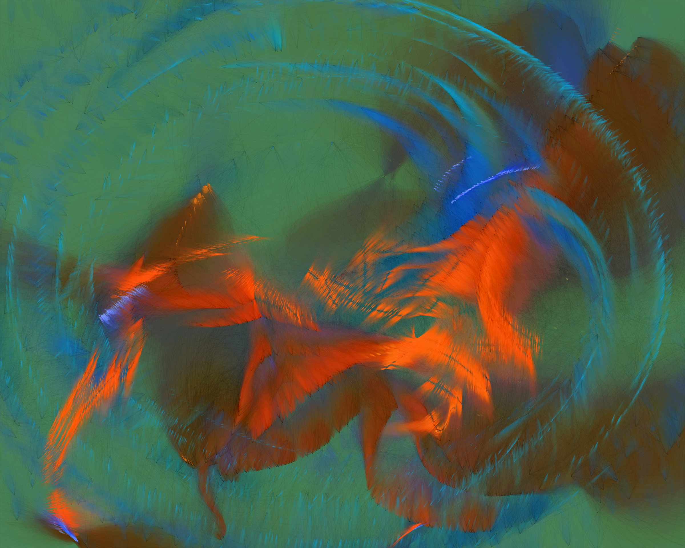 Art Blocks - Art Blocks v2 - Mazinaw #242 - NFT # 288000242