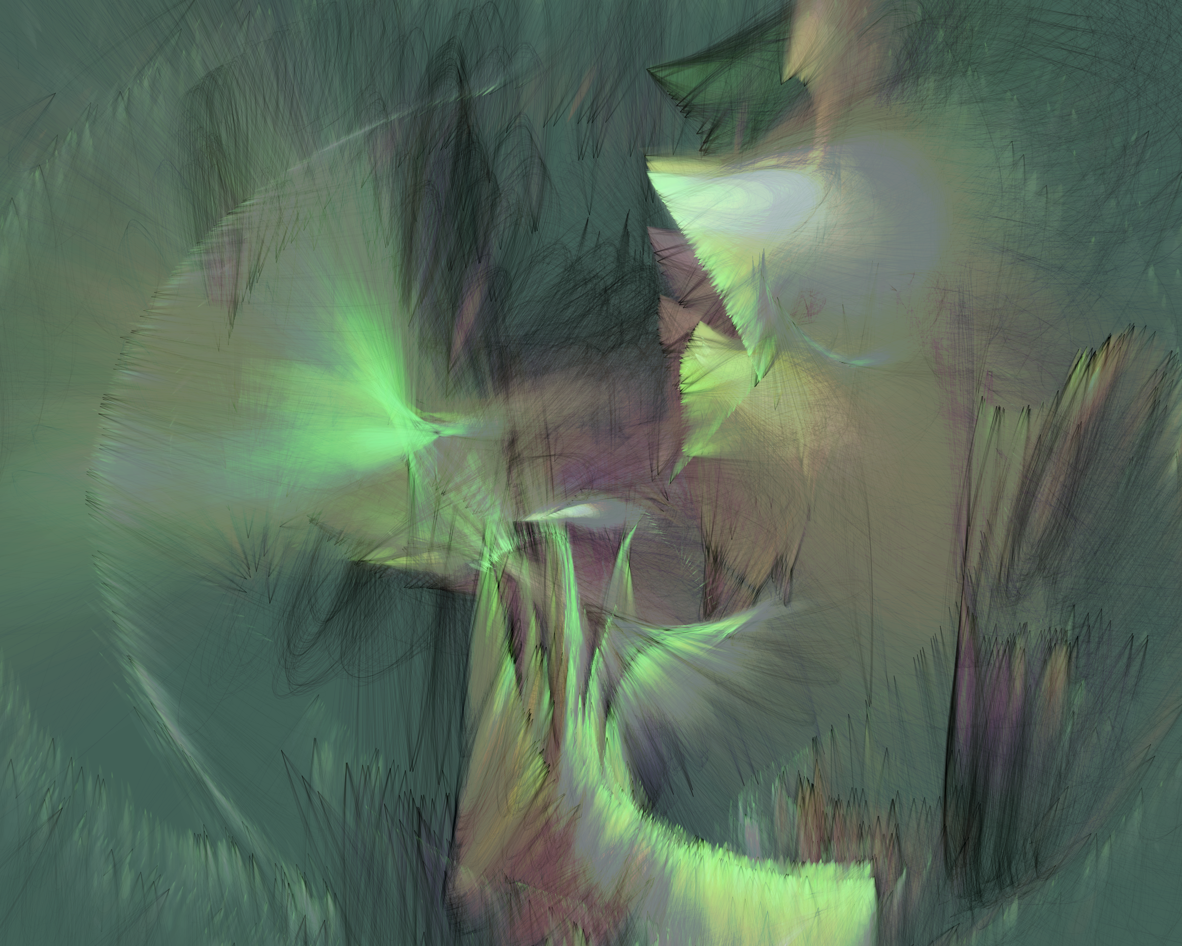 Art Blocks - Art Blocks v2 - Mazinaw #251 - NFT # 288000251