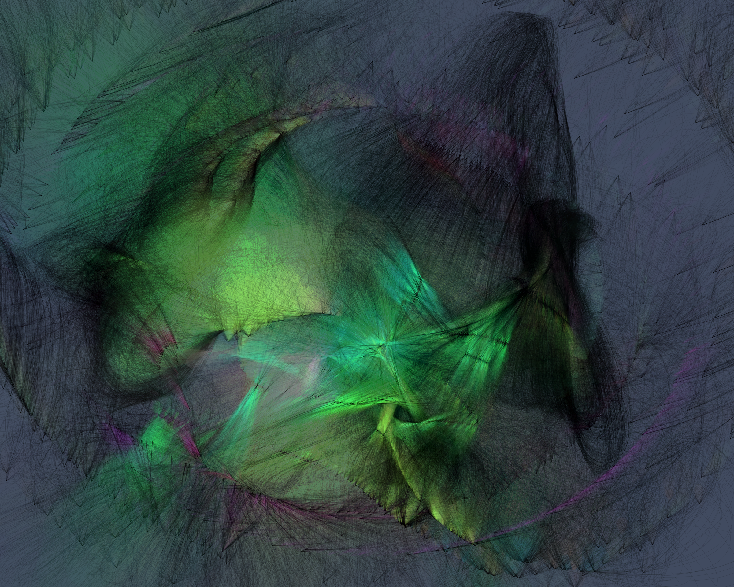 Art Blocks - Art Blocks v2 - Mazinaw #255 - NFT # 288000255