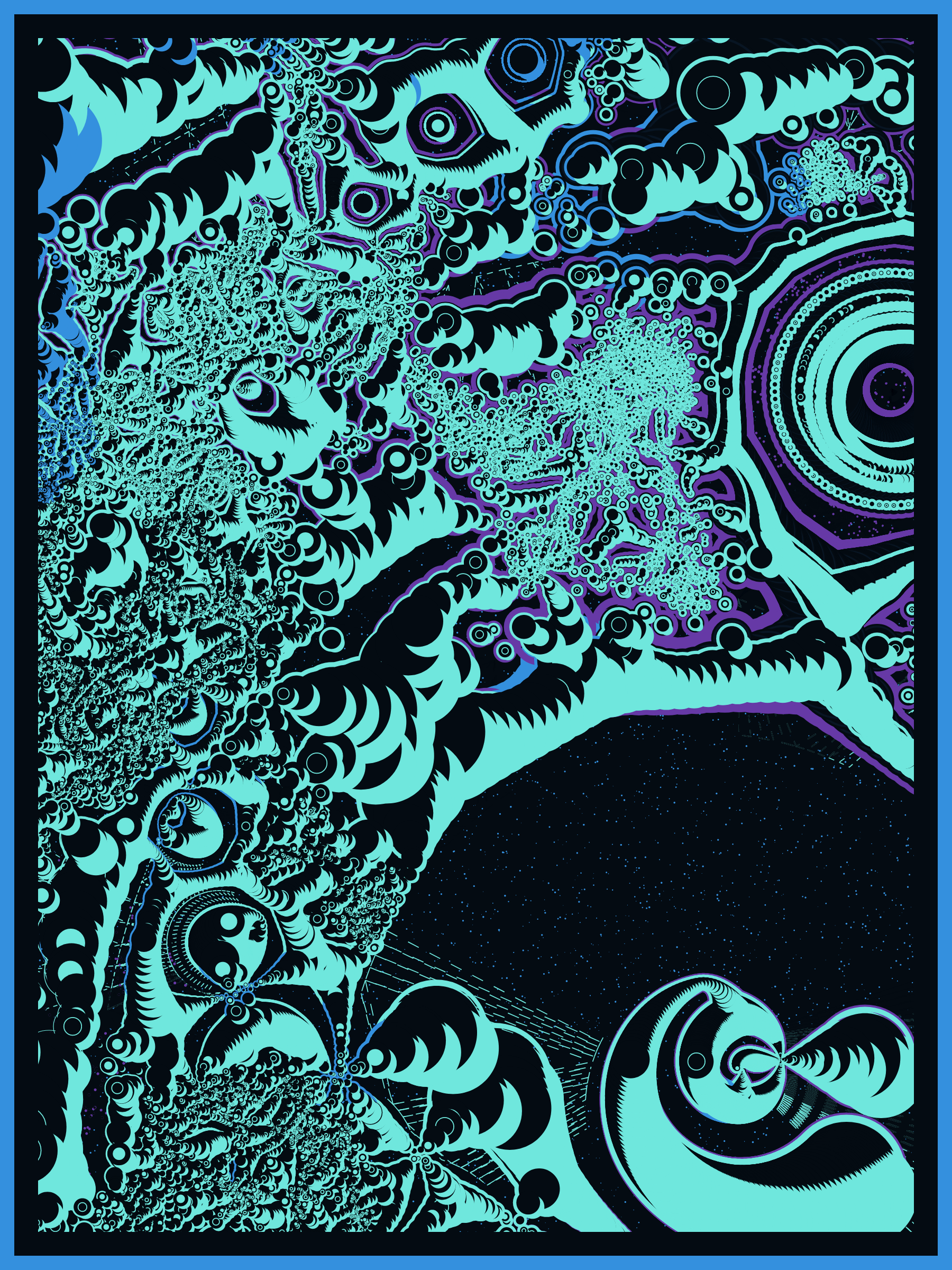 Art Blocks - Art Blocks v2 - Alien DNA #2 - NFT # 294000002