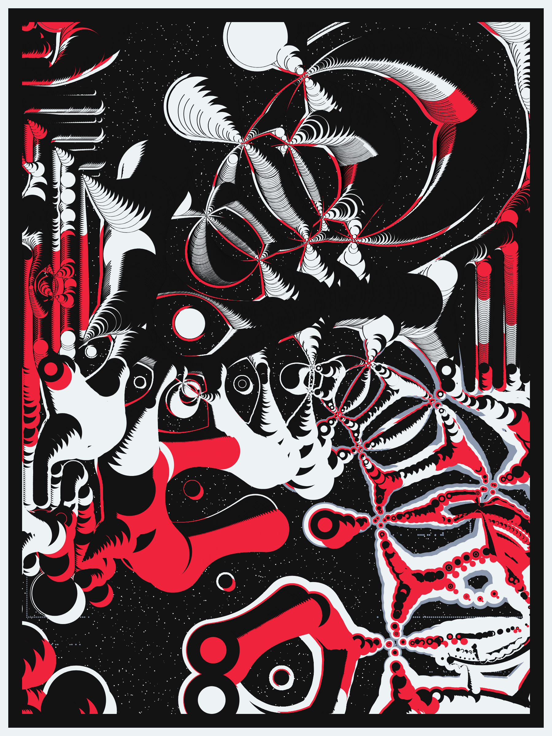 Art Blocks - Art Blocks v2 - Alien DNA #3 - NFT # 294000003