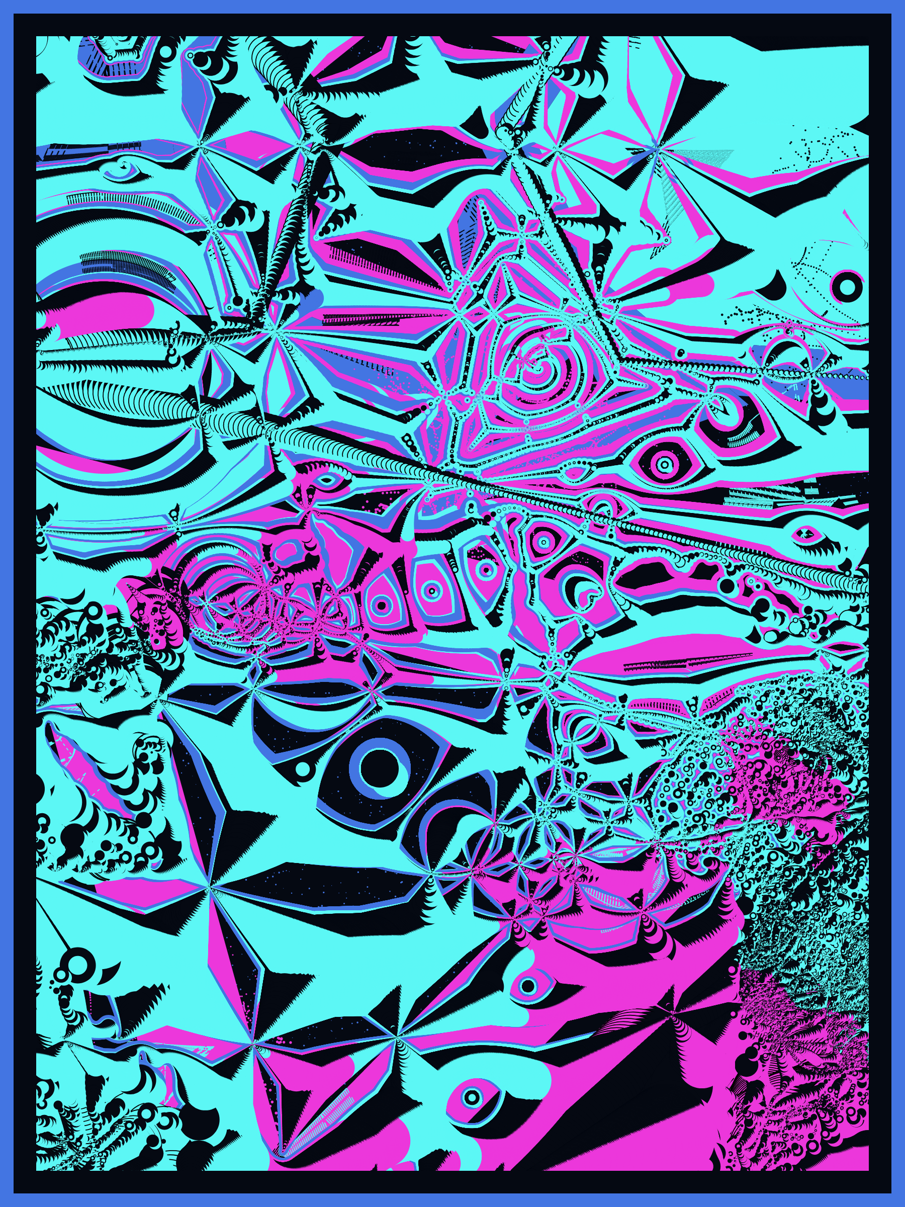 Art Blocks - Art Blocks v2 - Alien DNA #5 - NFT # 294000005