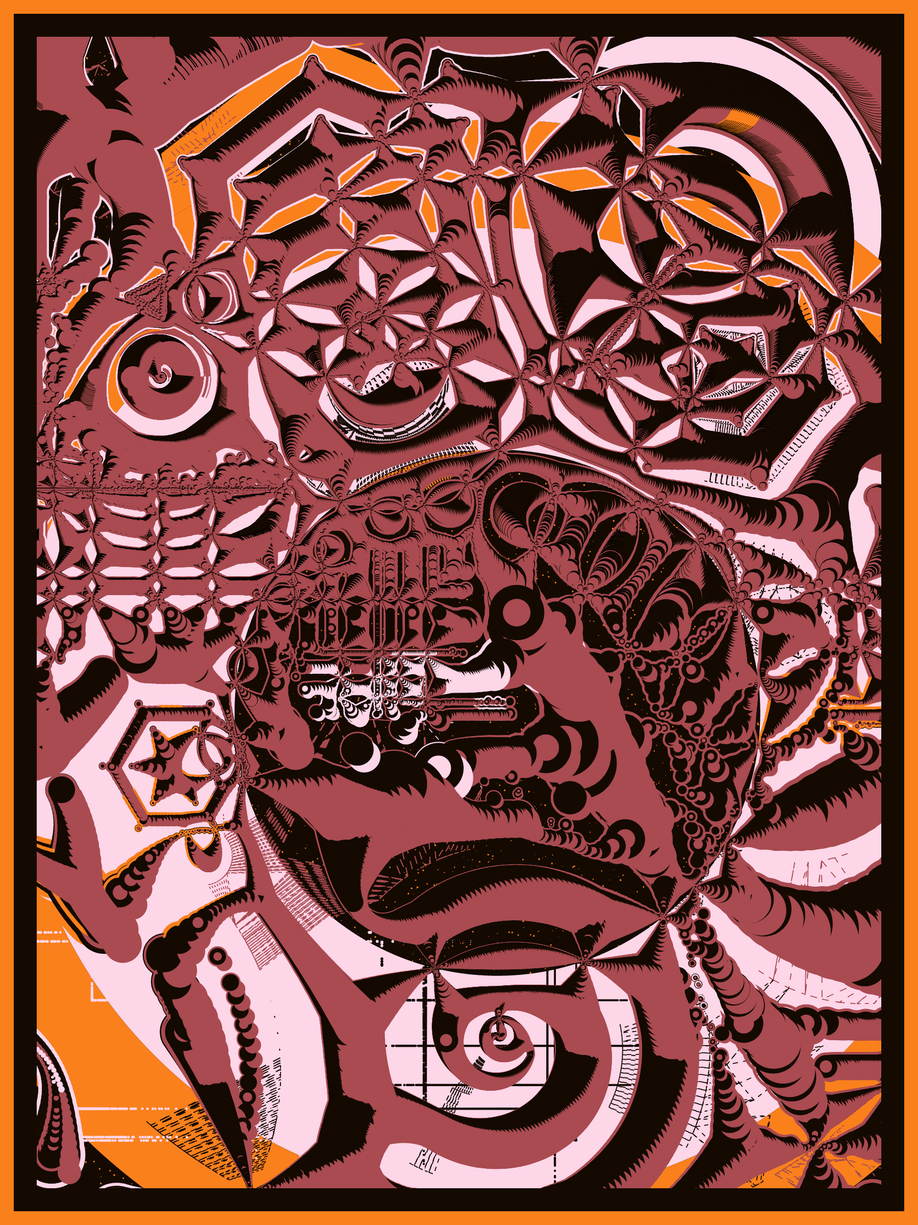 Art Blocks - Art Blocks v2 - Alien DNA #8 - NFT # 294000008