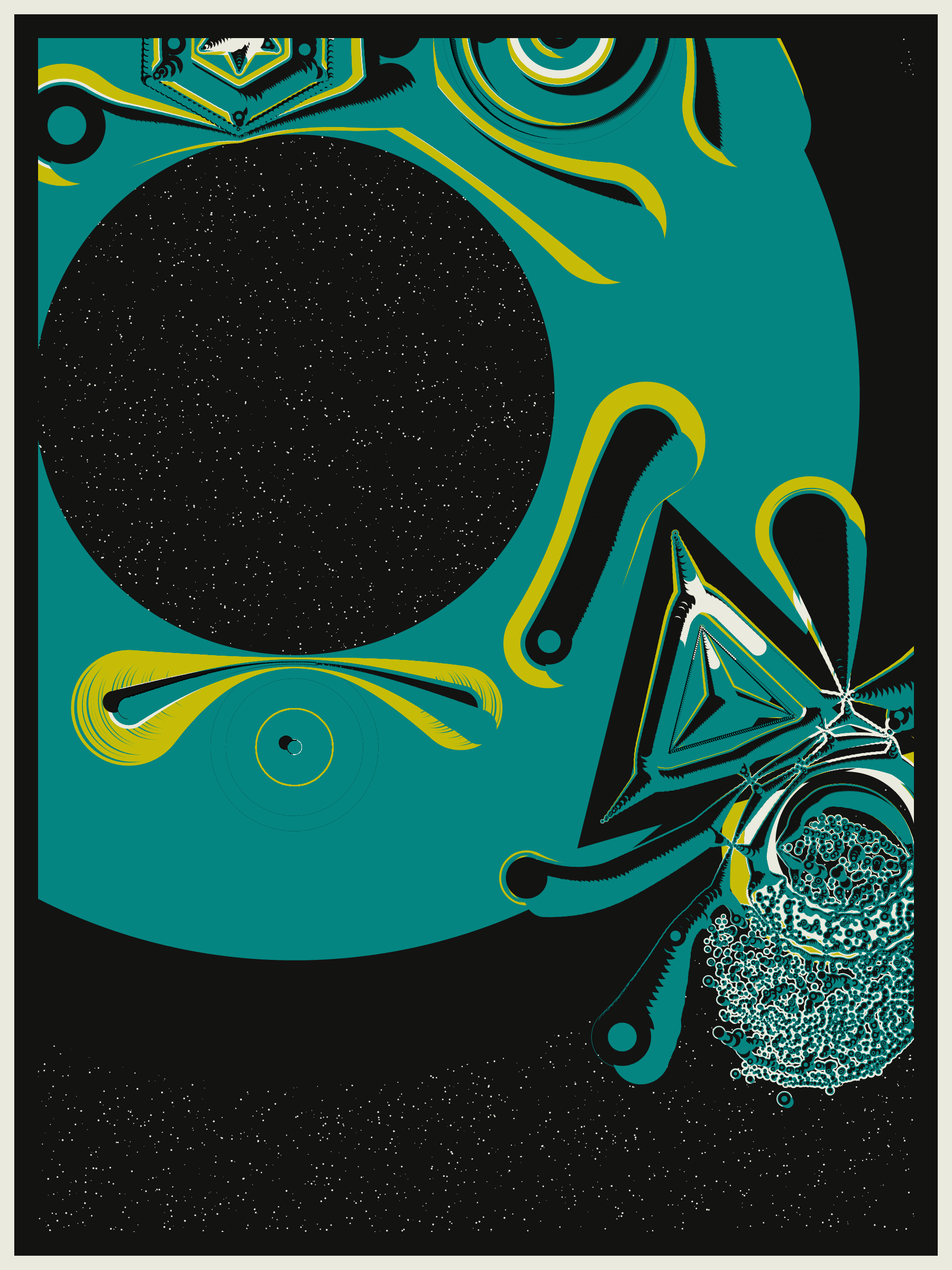 Art Blocks - Art Blocks v2 - Alien DNA #19 - NFT # 294000019