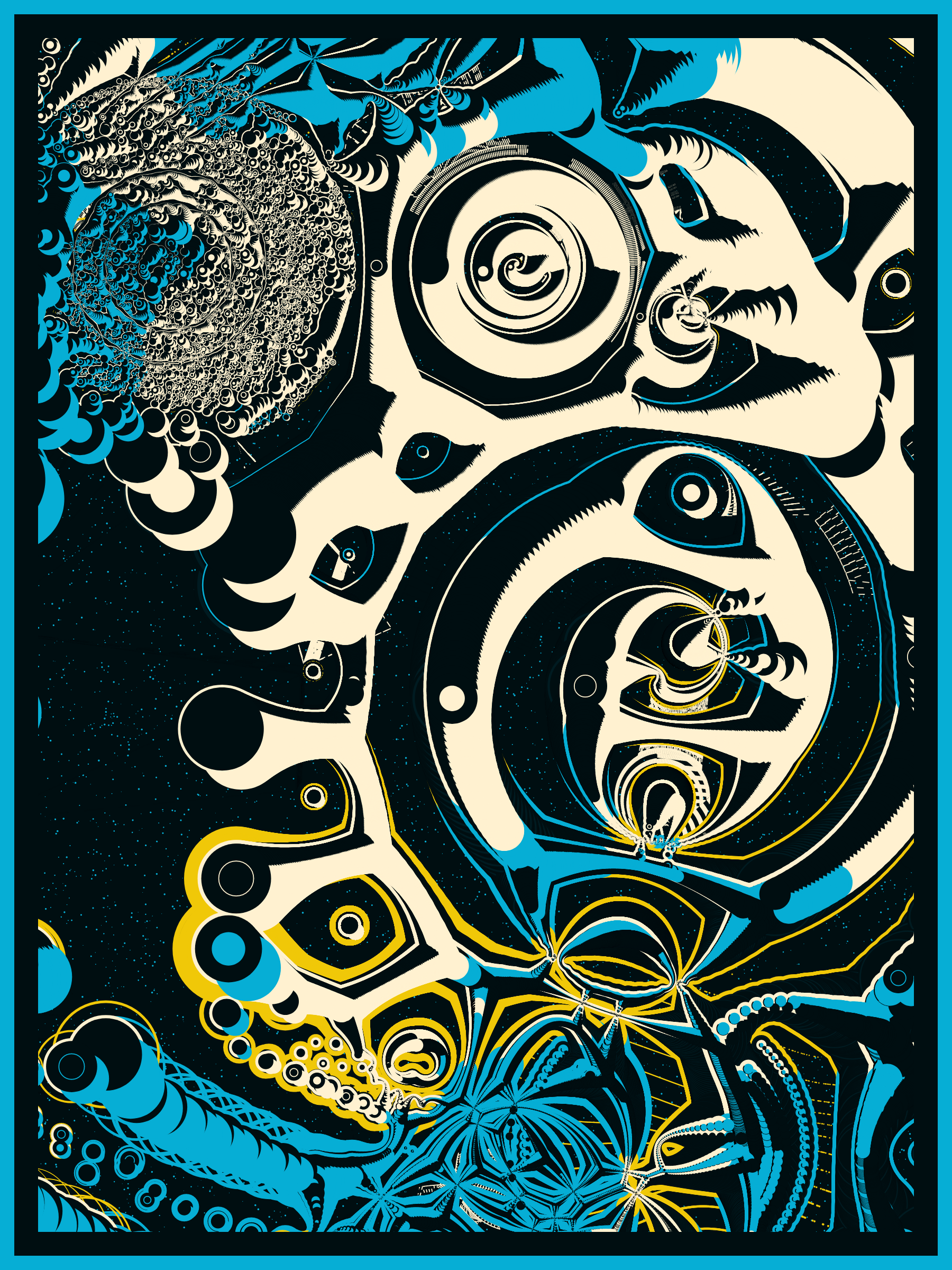 Art Blocks - Art Blocks v2 - Alien DNA #23 - NFT # 294000023