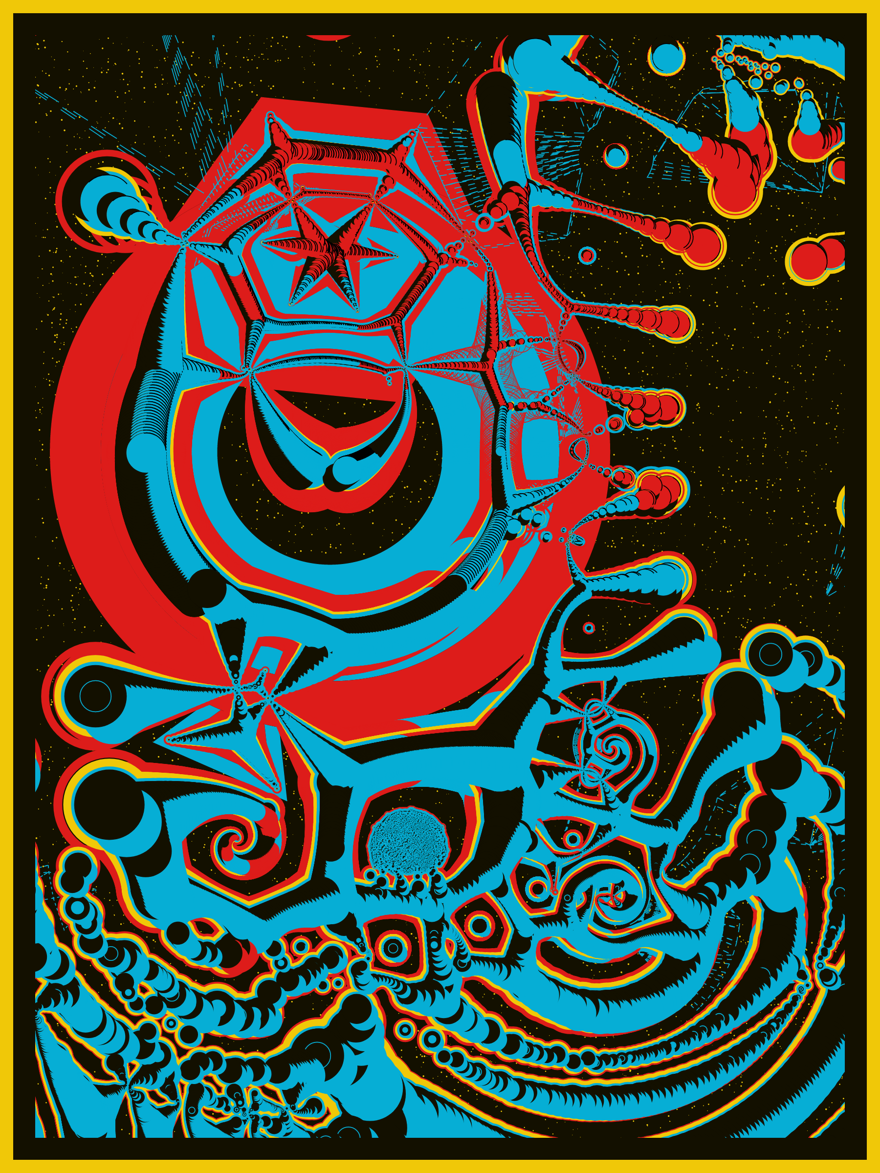 Art Blocks - Art Blocks v2 - Alien DNA #27 - NFT # 294000027