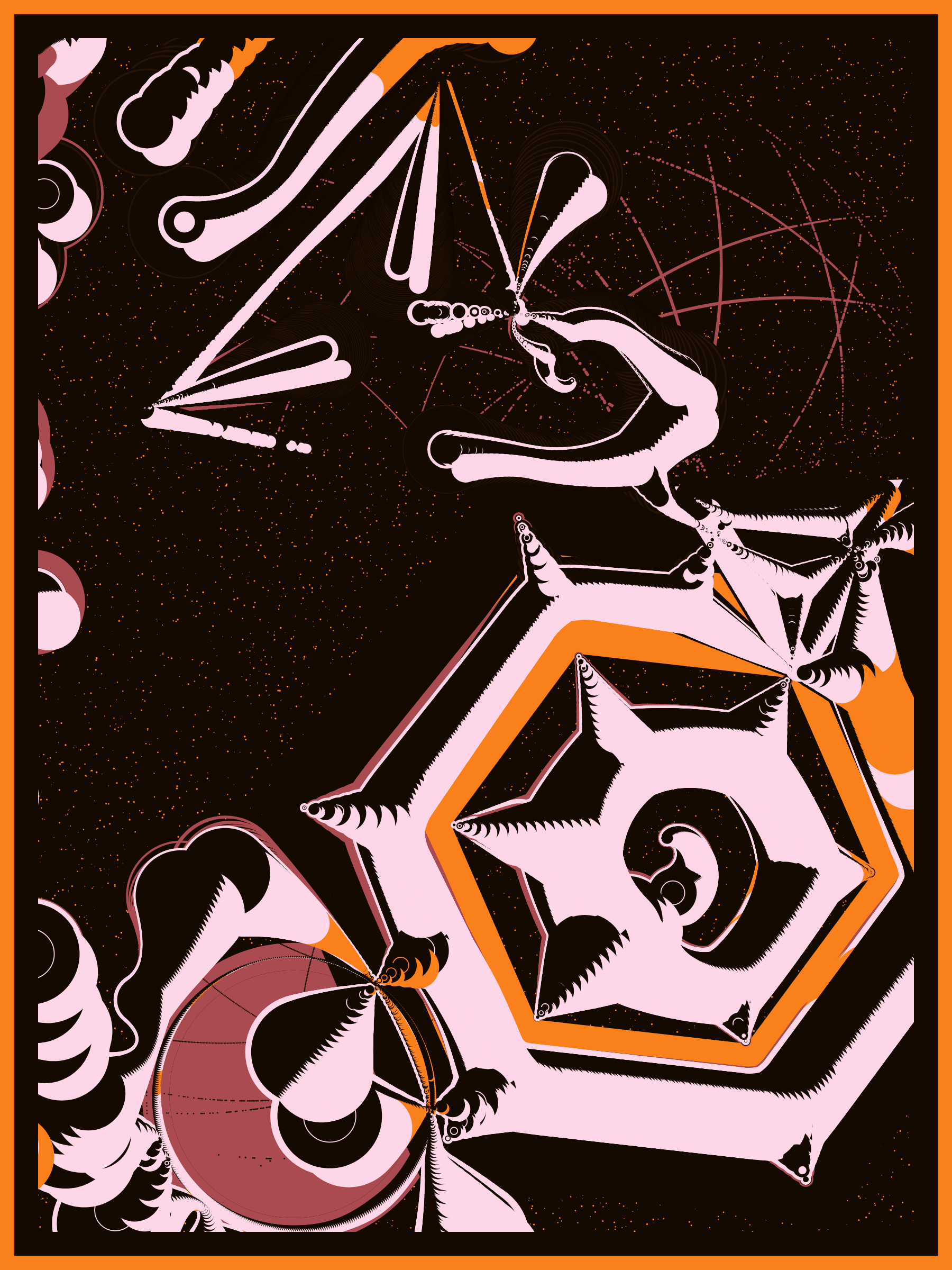 Art Blocks - Art Blocks v2 - Alien DNA #30 - NFT # 294000030