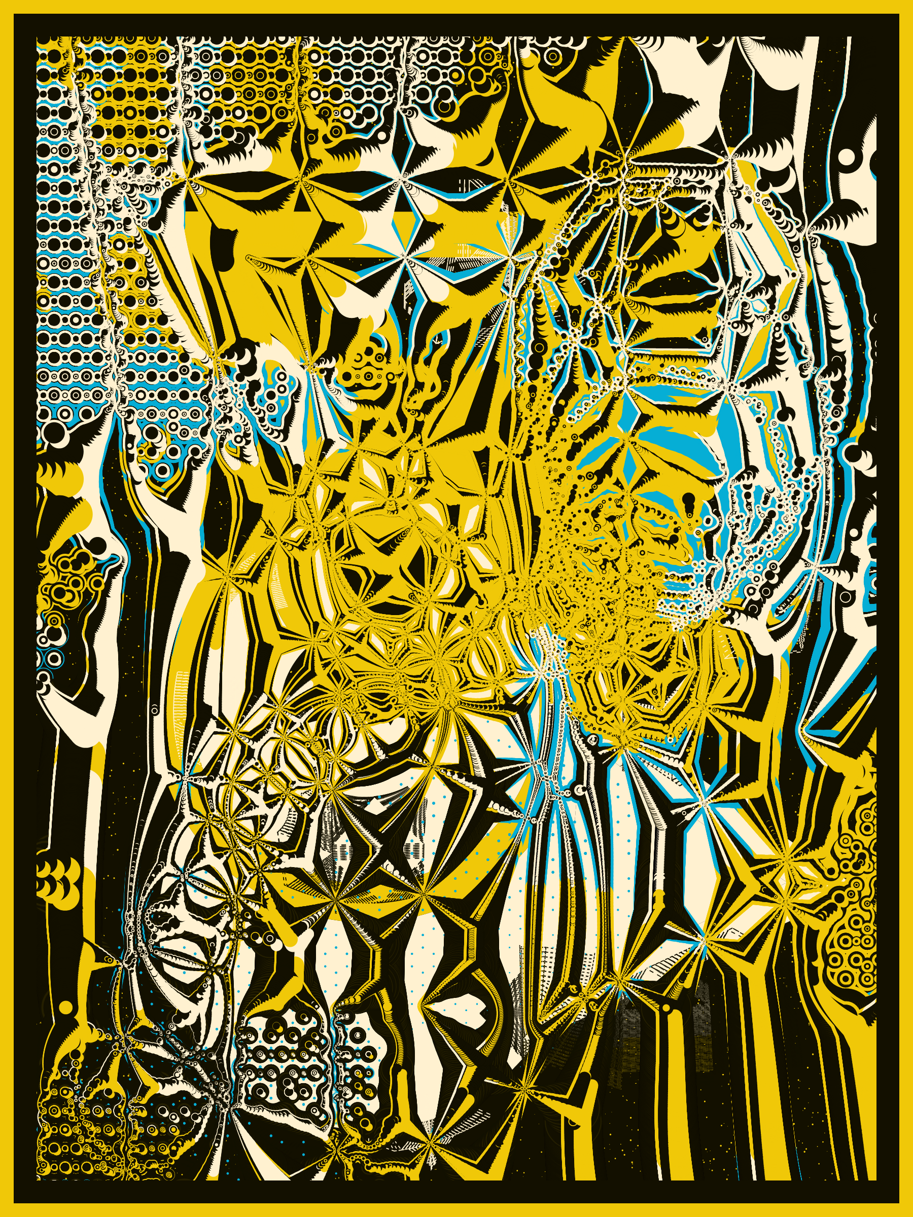 Art Blocks - Art Blocks v2 - Alien DNA #36 - NFT # 294000036