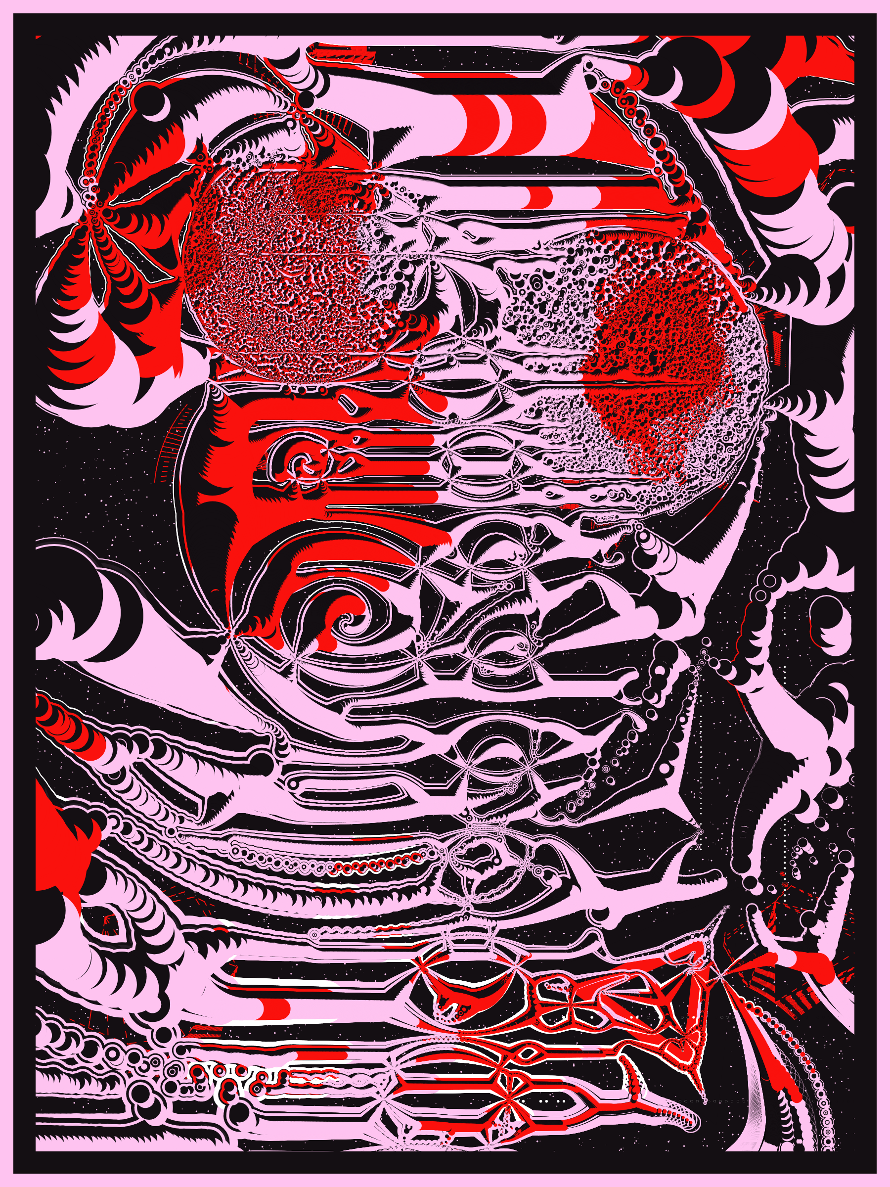 Art Blocks - Art Blocks v2 - Alien DNA #37 - NFT # 294000037