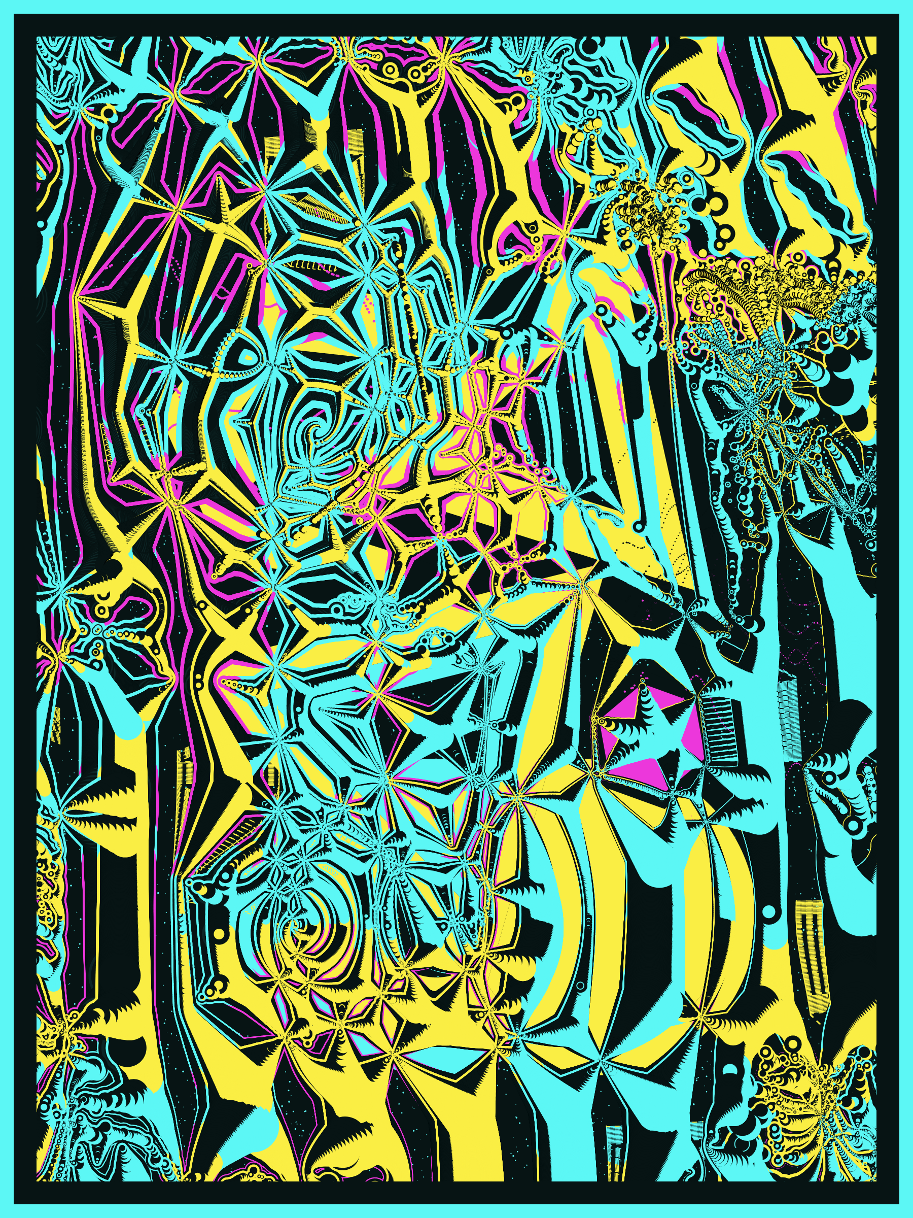 Art Blocks - Art Blocks v2 - Alien DNA #41 - NFT # 294000041