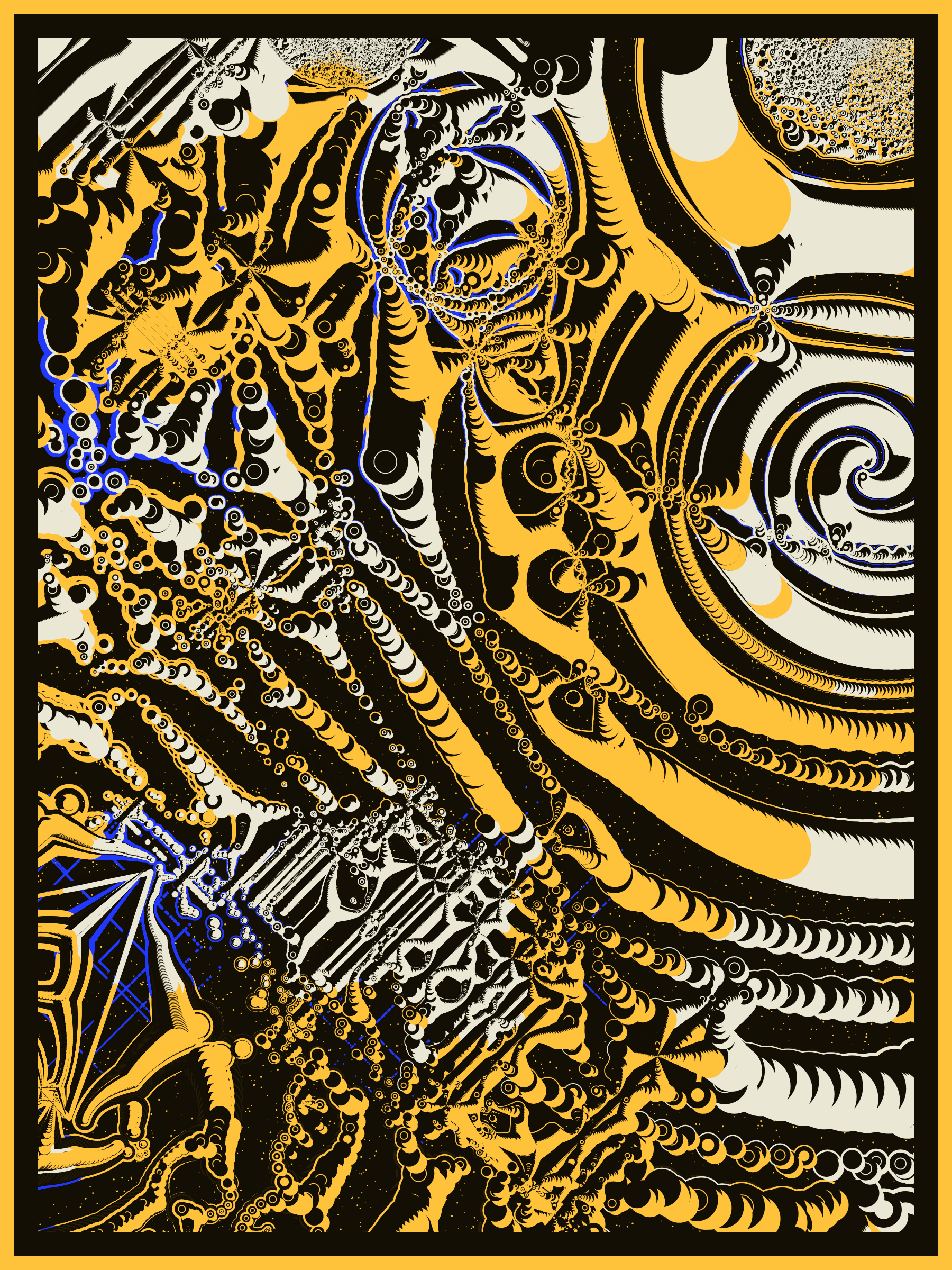 Art Blocks - Art Blocks v2 - Alien DNA #42 - NFT # 294000042