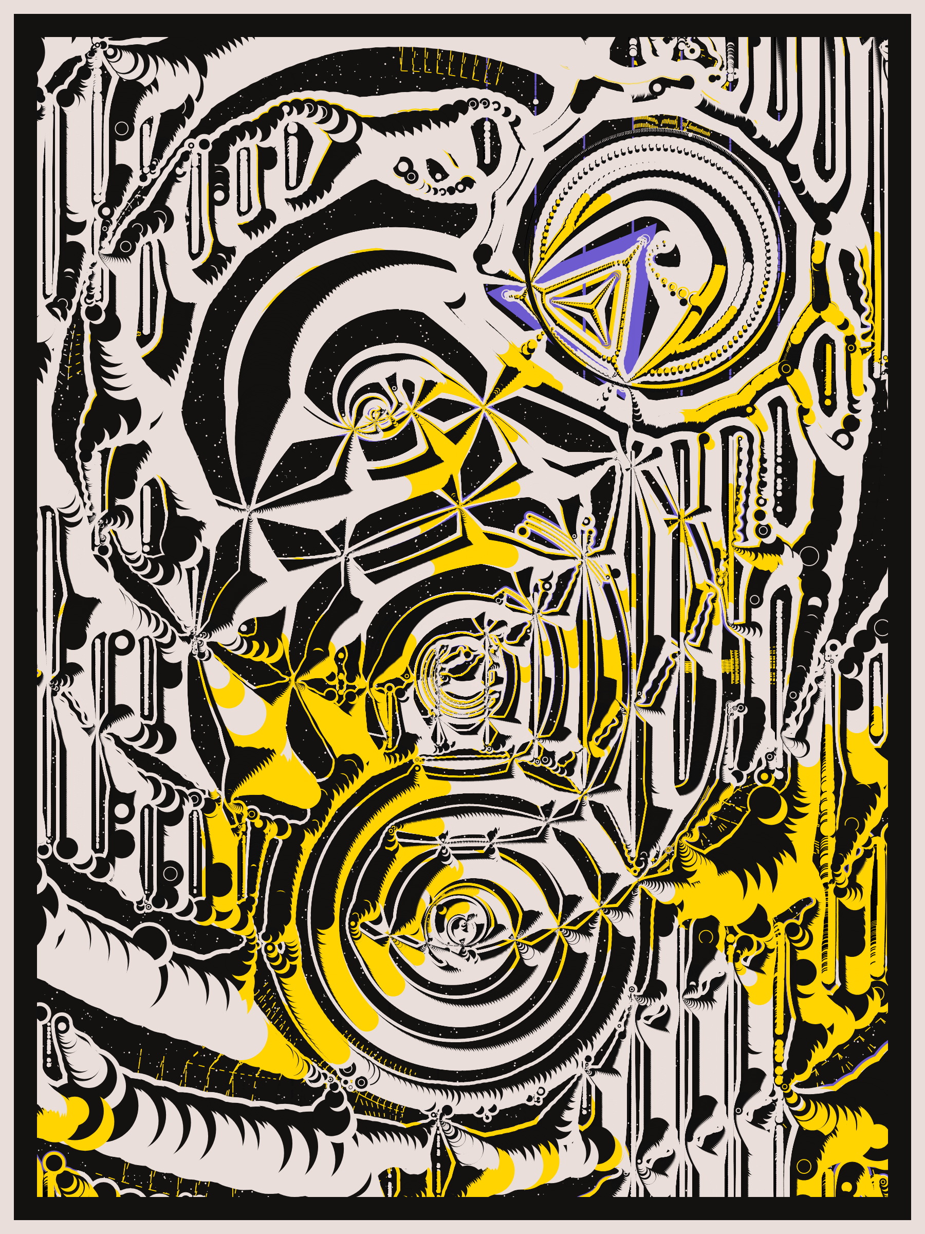 Art Blocks - Art Blocks v2 - Alien DNA #43 - NFT # 294000043