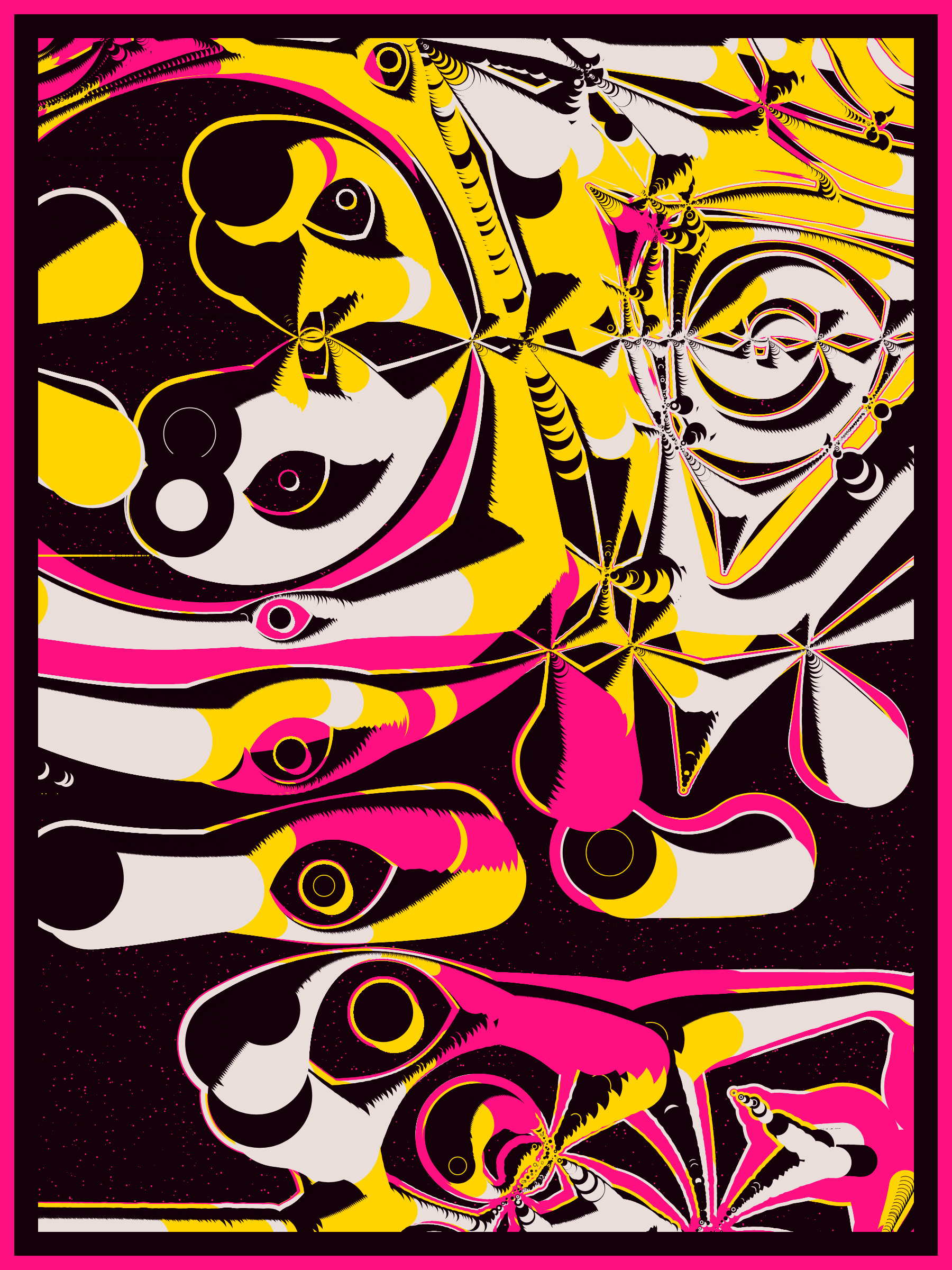 Art Blocks - Art Blocks v2 - Alien DNA #46 - NFT # 294000046