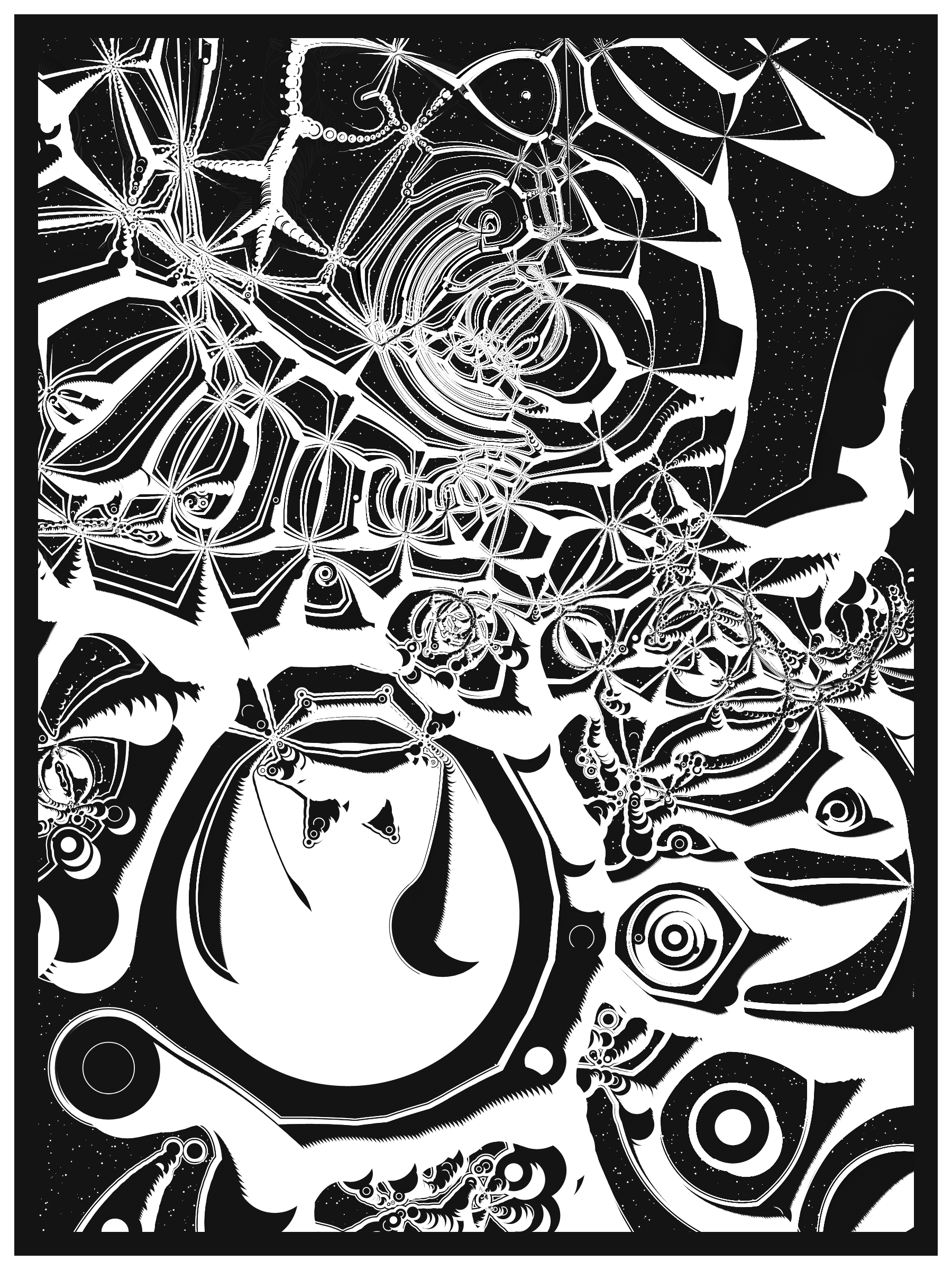 Art Blocks - Art Blocks v2 - Alien DNA #48 - NFT # 294000048