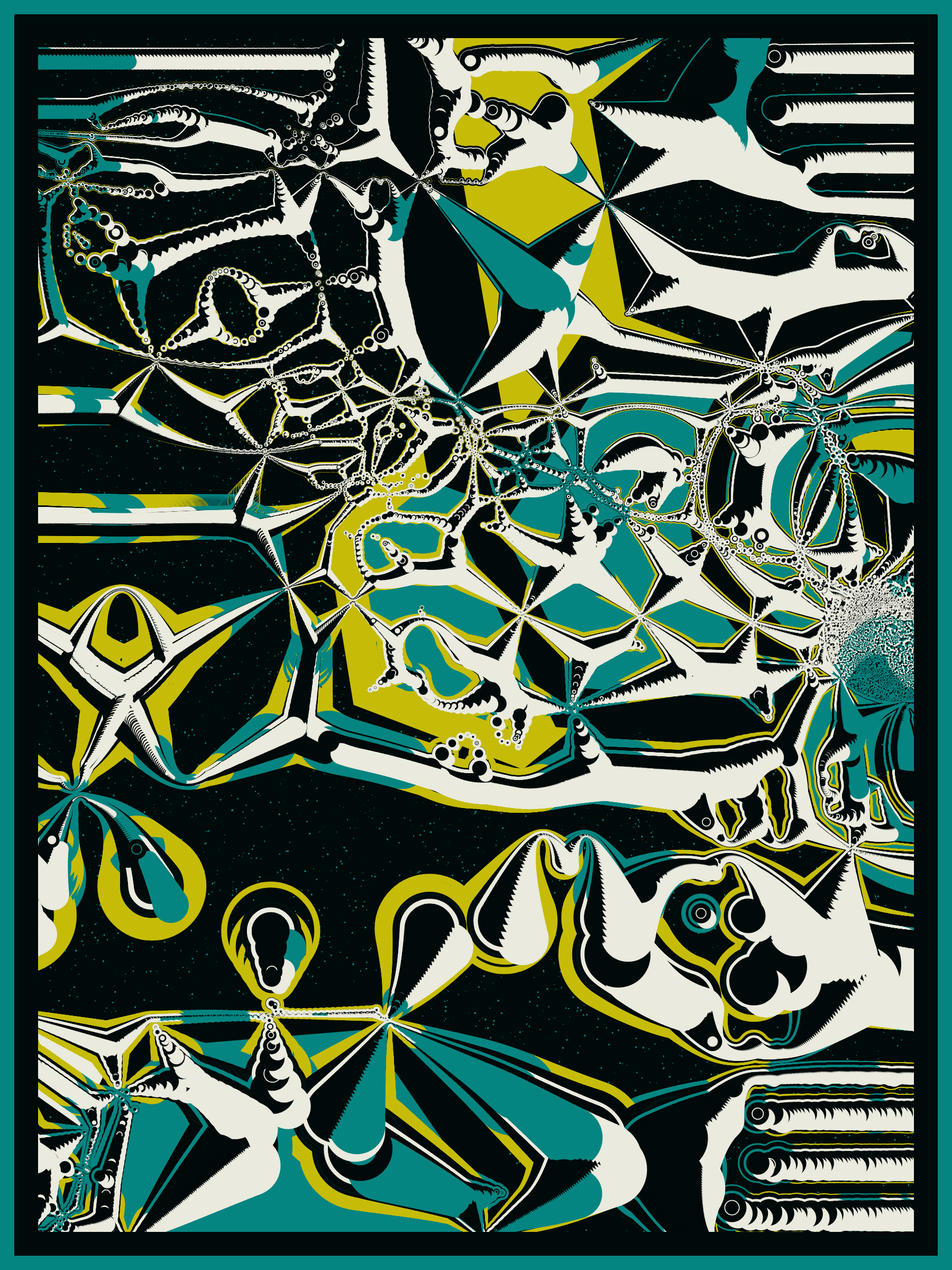 Art Blocks - Art Blocks v2 - Alien DNA #49 - NFT # 294000049