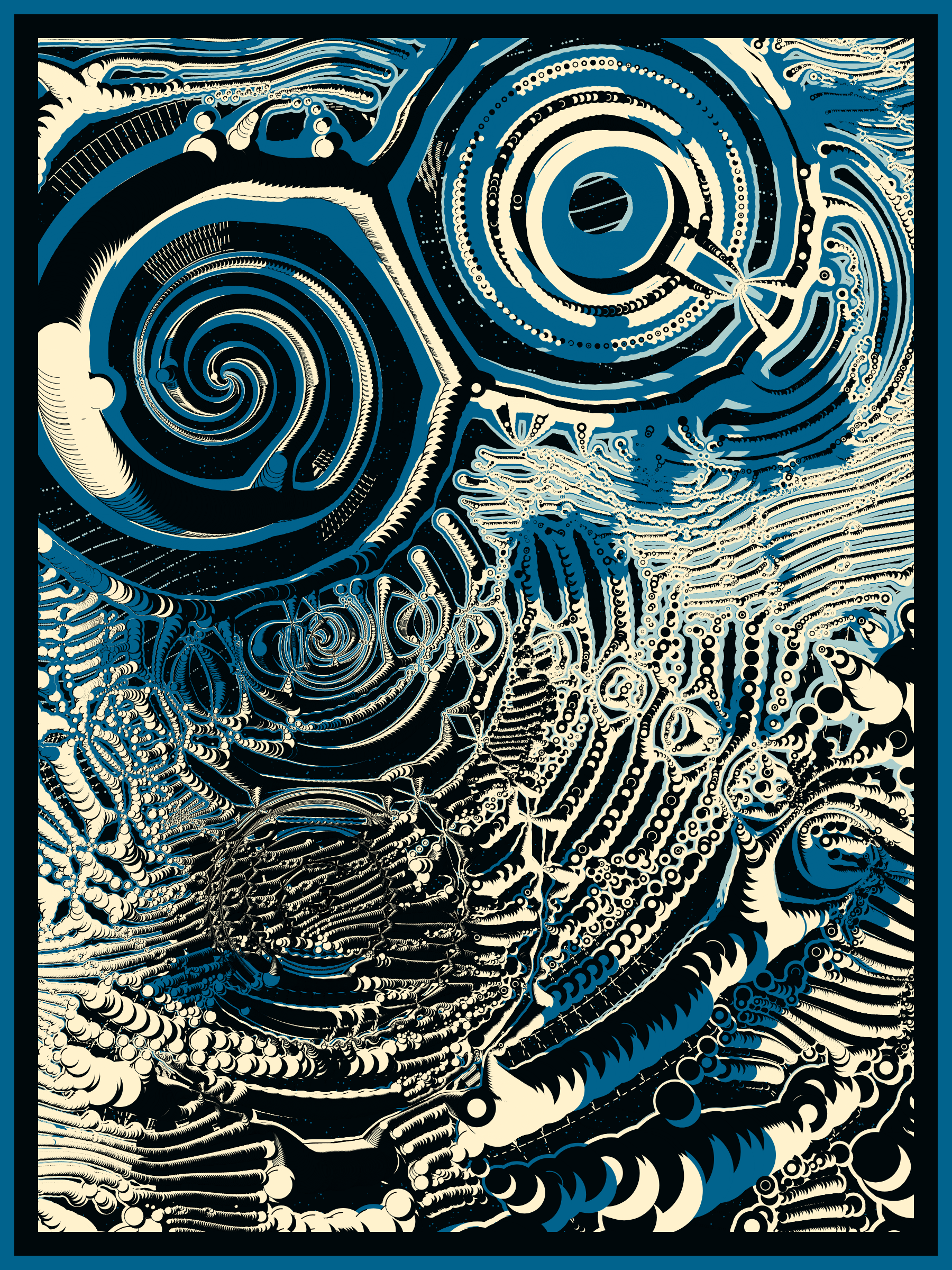 Art Blocks - Art Blocks v2 - Alien DNA #52 - NFT # 294000052