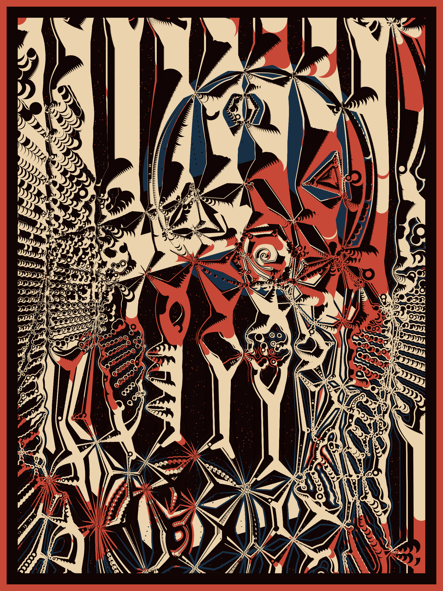 Art Blocks - Art Blocks v2 - Alien DNA #59 - NFT # 294000059