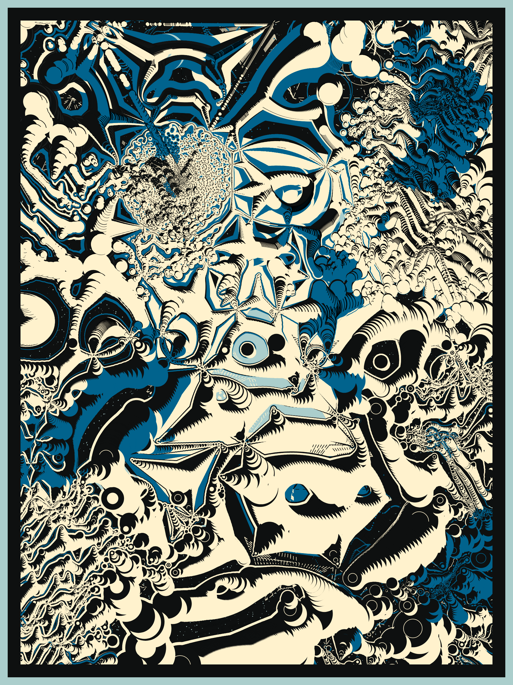 Art Blocks - Art Blocks v2 - Alien DNA #65 - NFT # 294000065