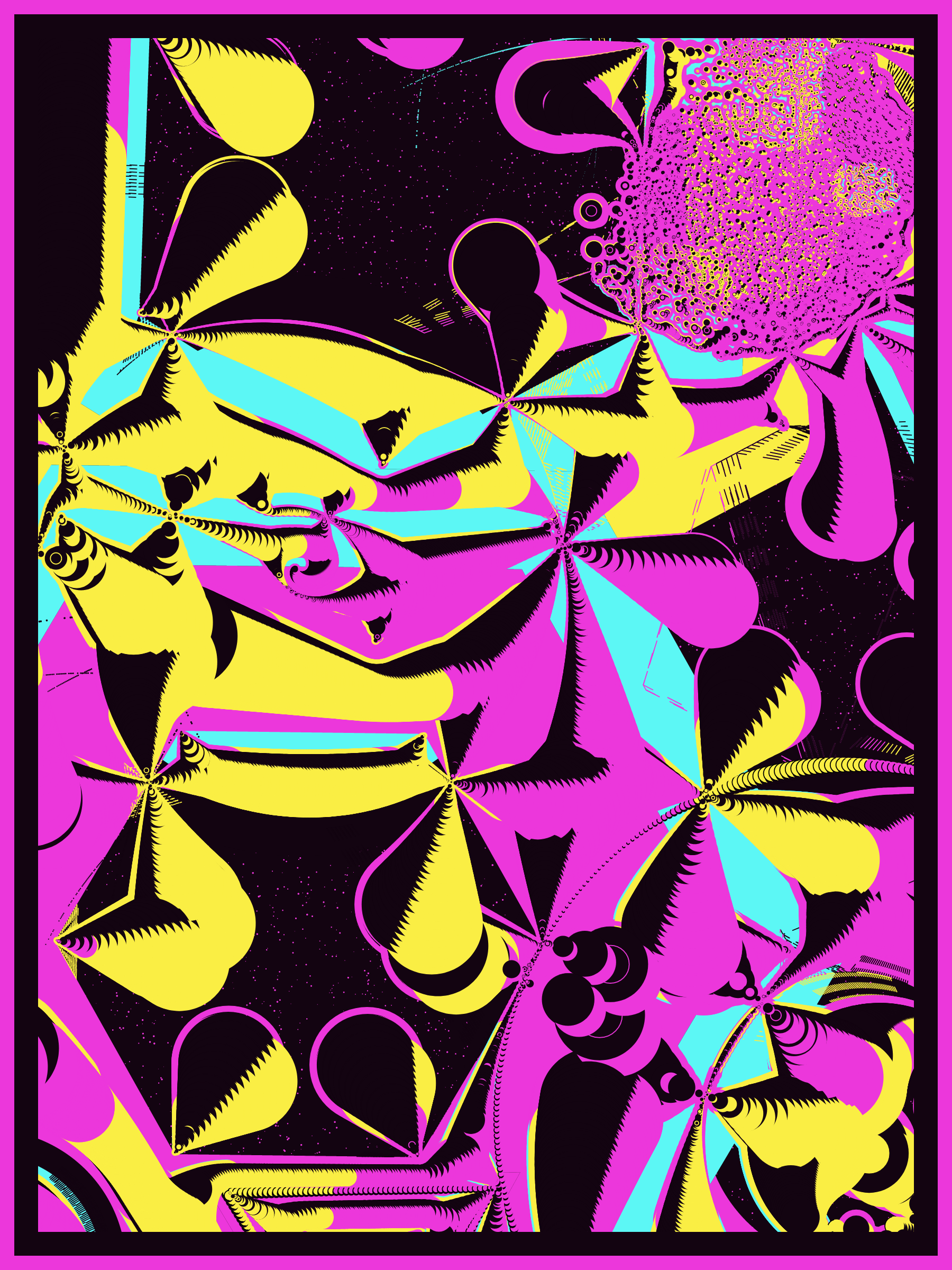 Art Blocks - Art Blocks v2 - Alien DNA #68 - NFT # 294000068