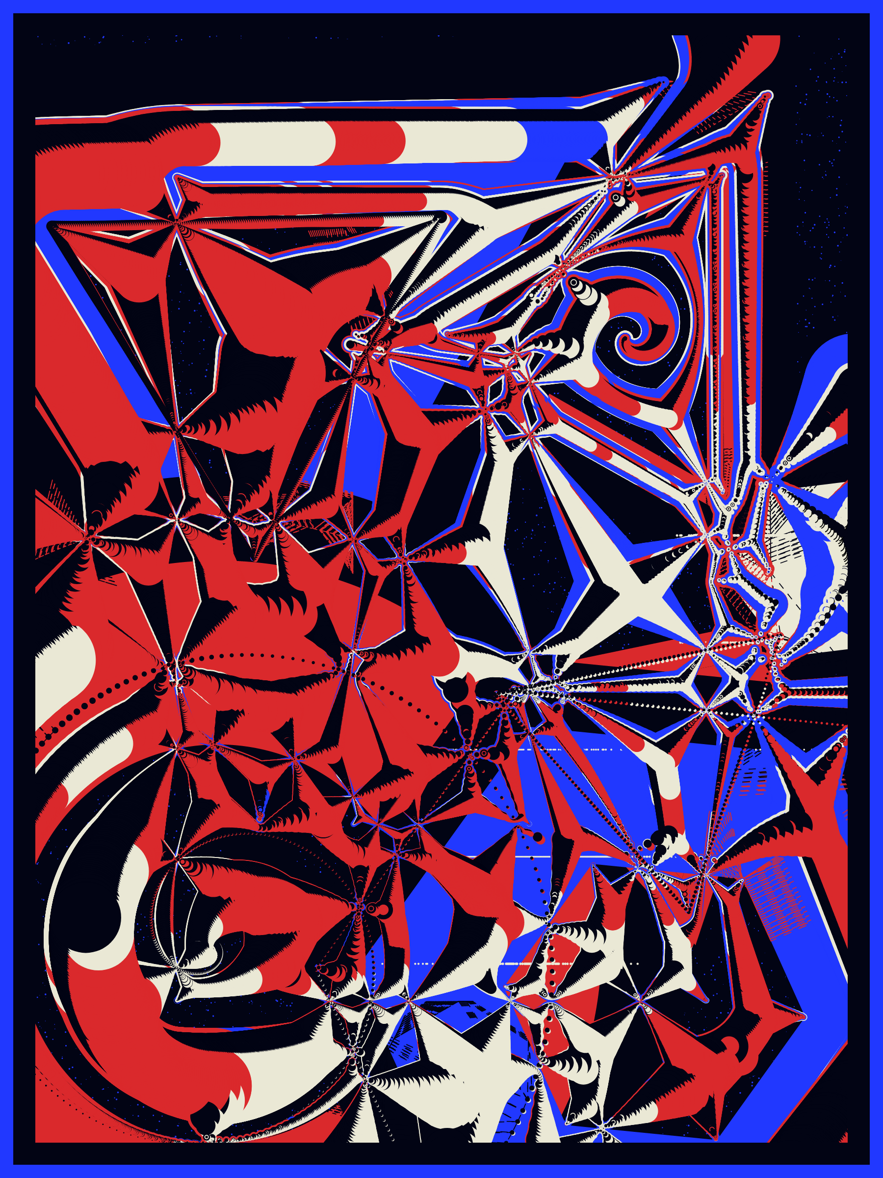 Art Blocks - Art Blocks v2 - Alien DNA #69 - NFT # 294000069