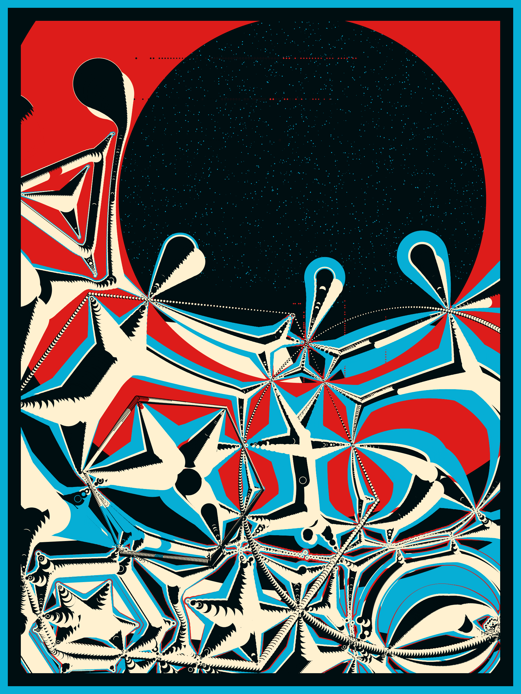 Art Blocks - Art Blocks v2 - Alien DNA #70 - NFT # 294000070