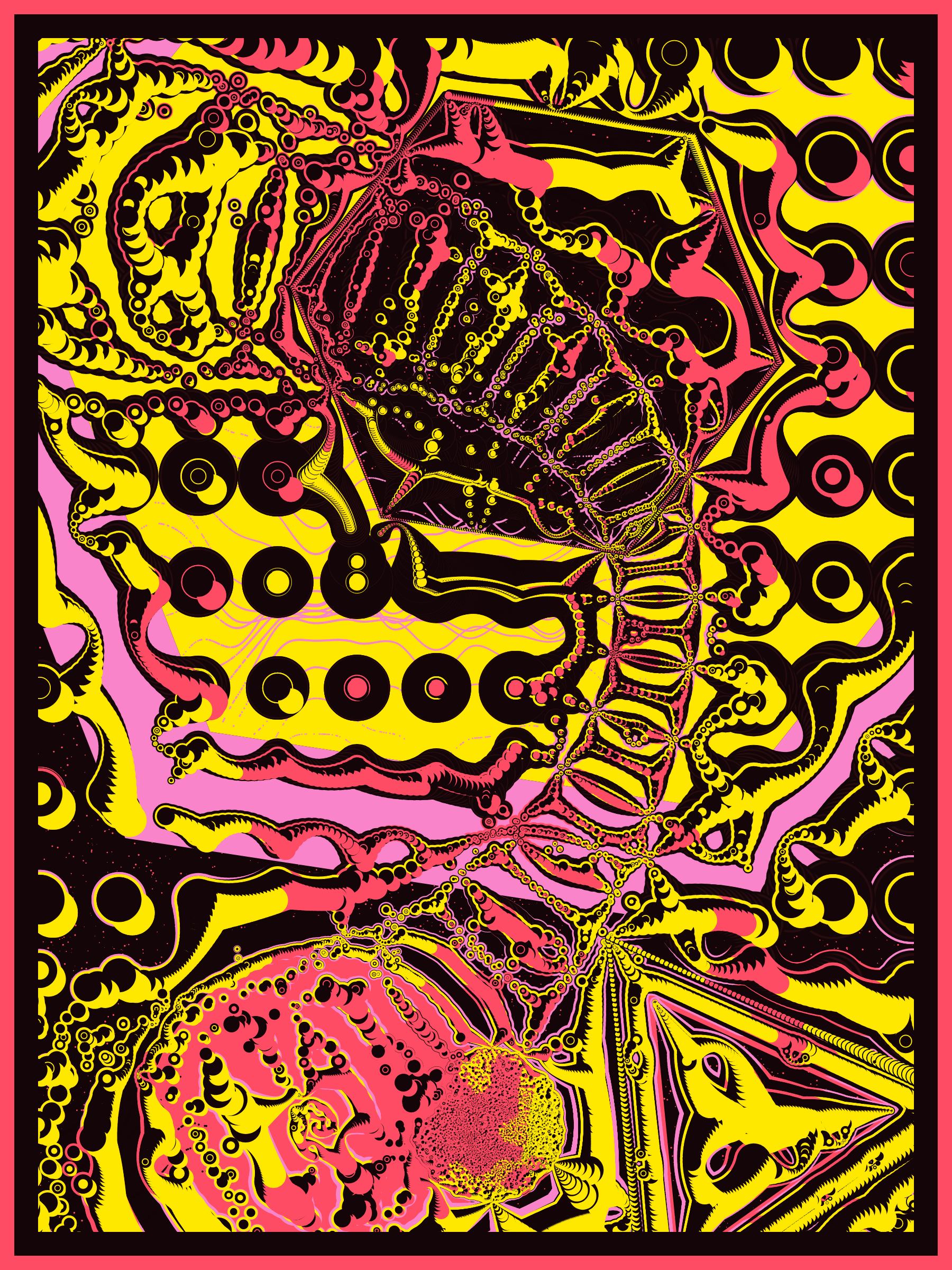 Art Blocks - Art Blocks v2 - Alien DNA #73 - NFT # 294000073