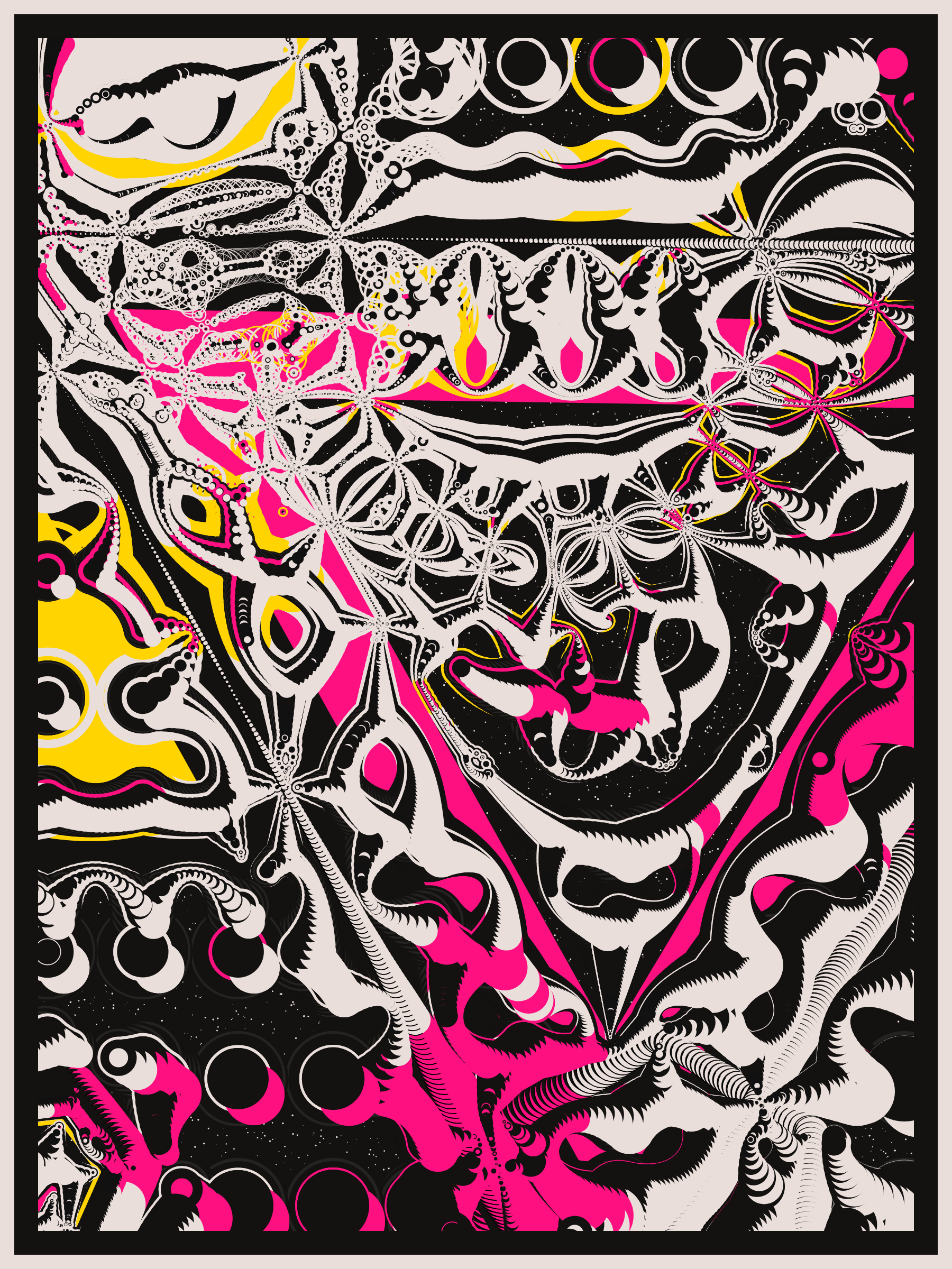 Art Blocks - Art Blocks v2 - Alien DNA #77 - NFT # 294000077