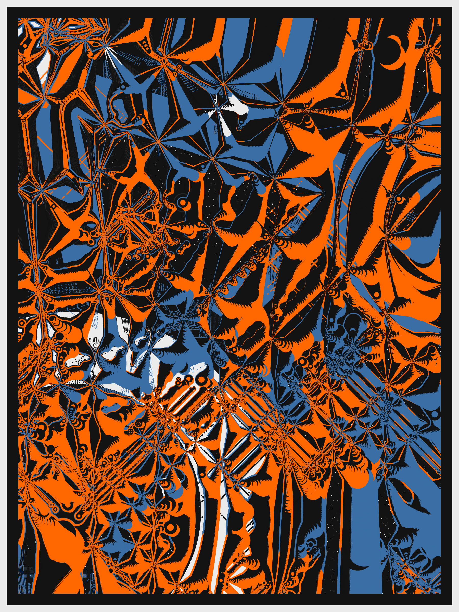 Art Blocks - Art Blocks v2 - Alien DNA #80 - NFT # 294000080