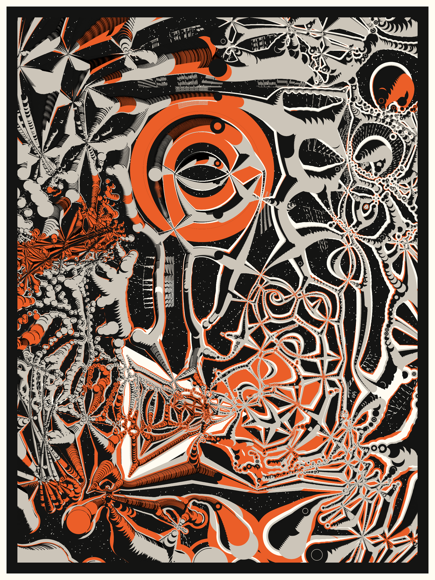 Art Blocks - Art Blocks v2 - Alien DNA #82 - NFT # 294000082