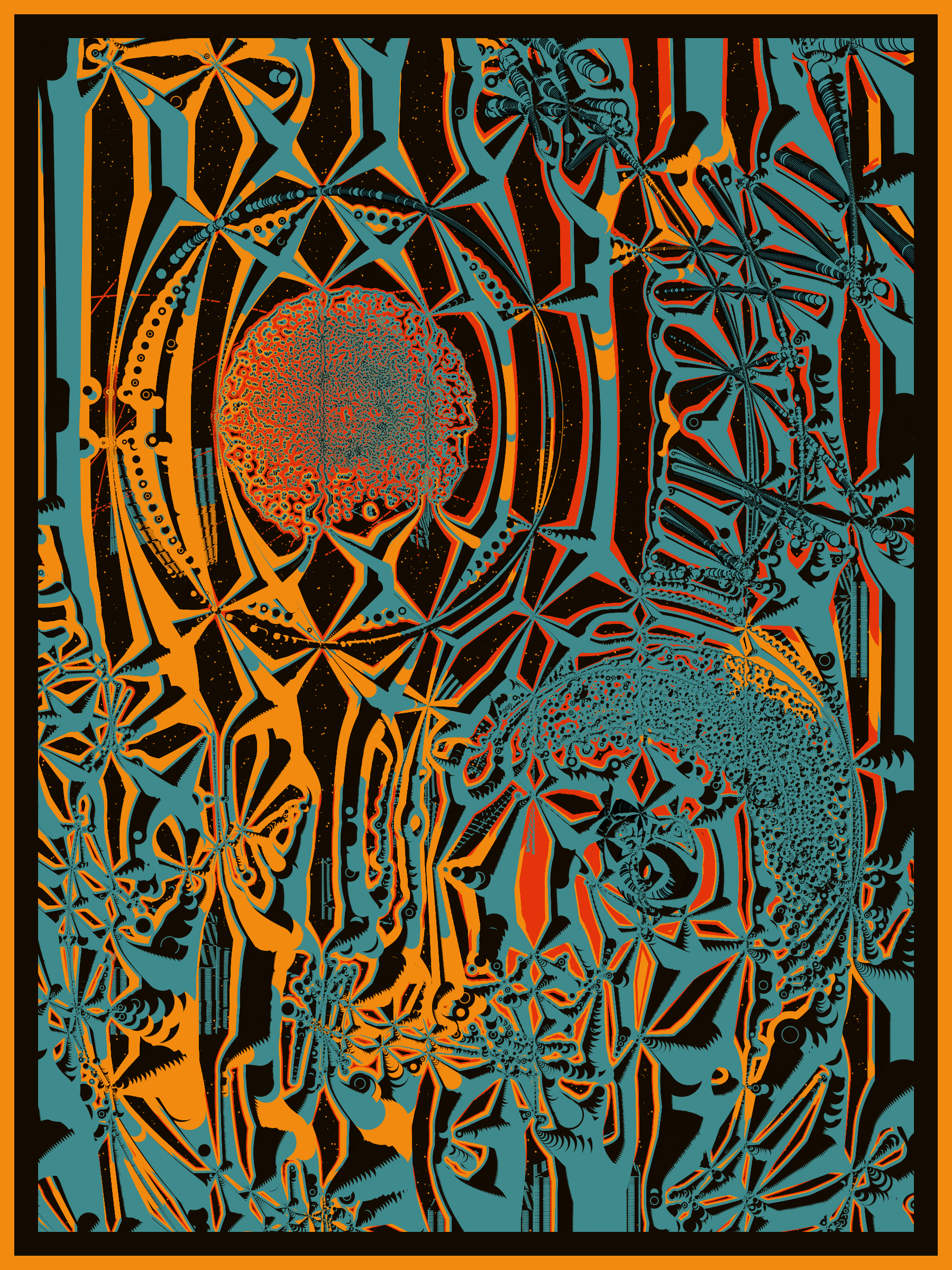 Art Blocks - Art Blocks v2 - Alien DNA #83 - NFT # 294000083