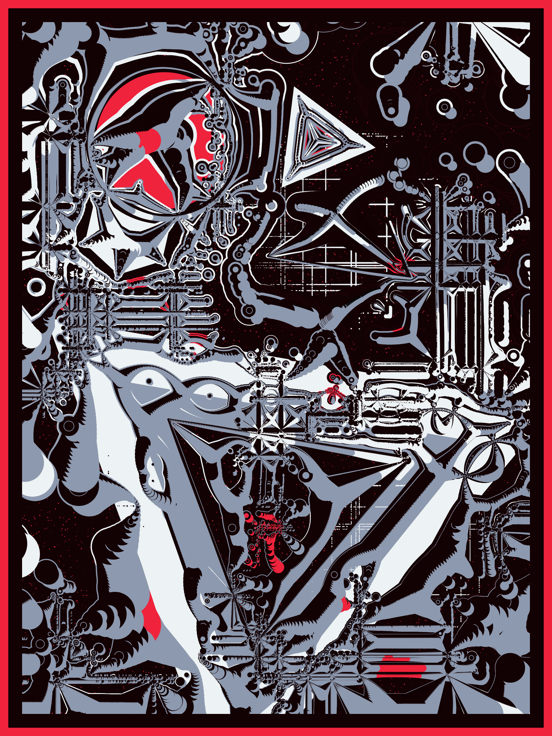 Art Blocks - Art Blocks v2 - Alien DNA #87 - NFT # 294000087