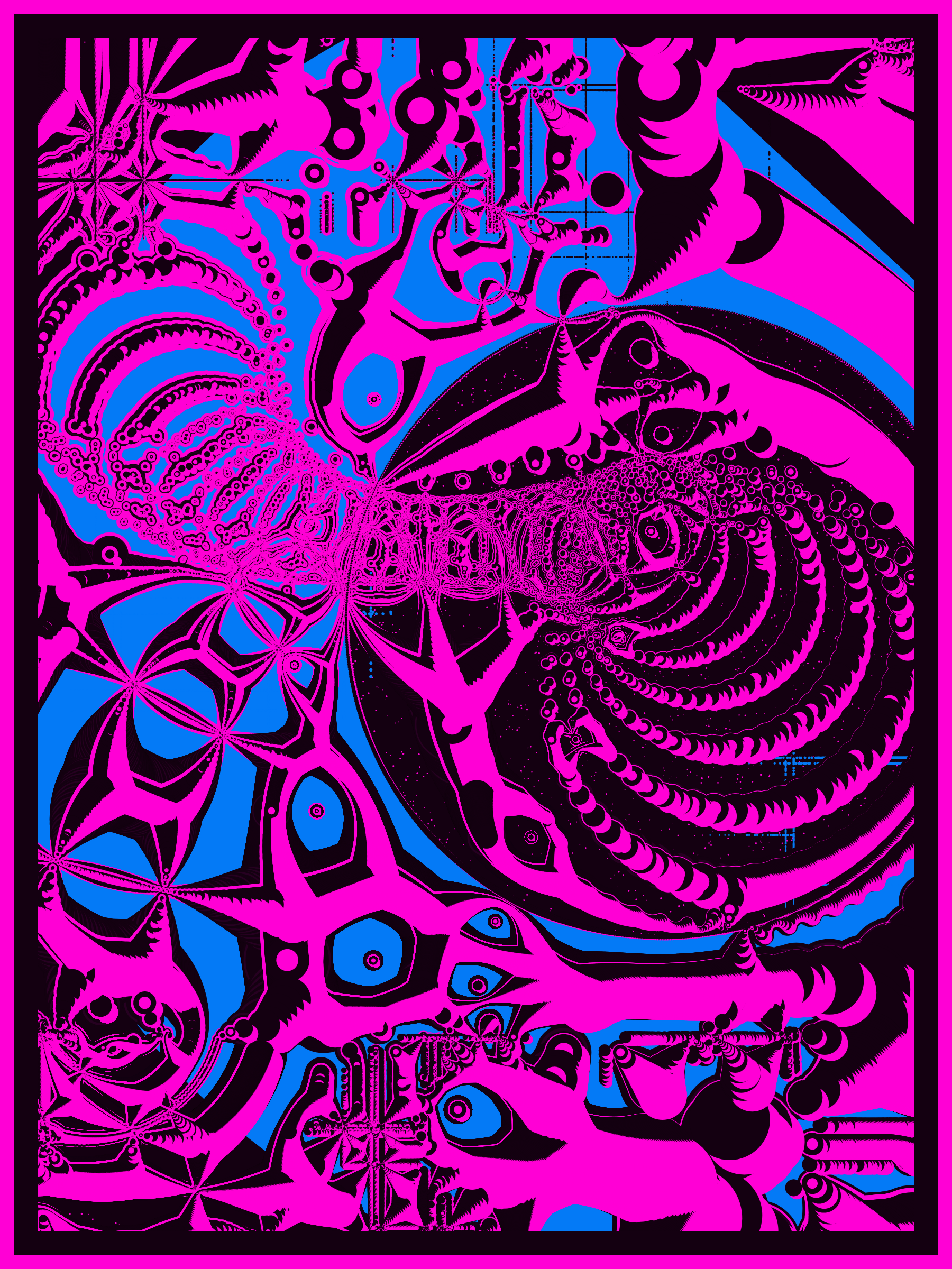 Art Blocks - Art Blocks v2 - Alien DNA #88 - NFT # 294000088