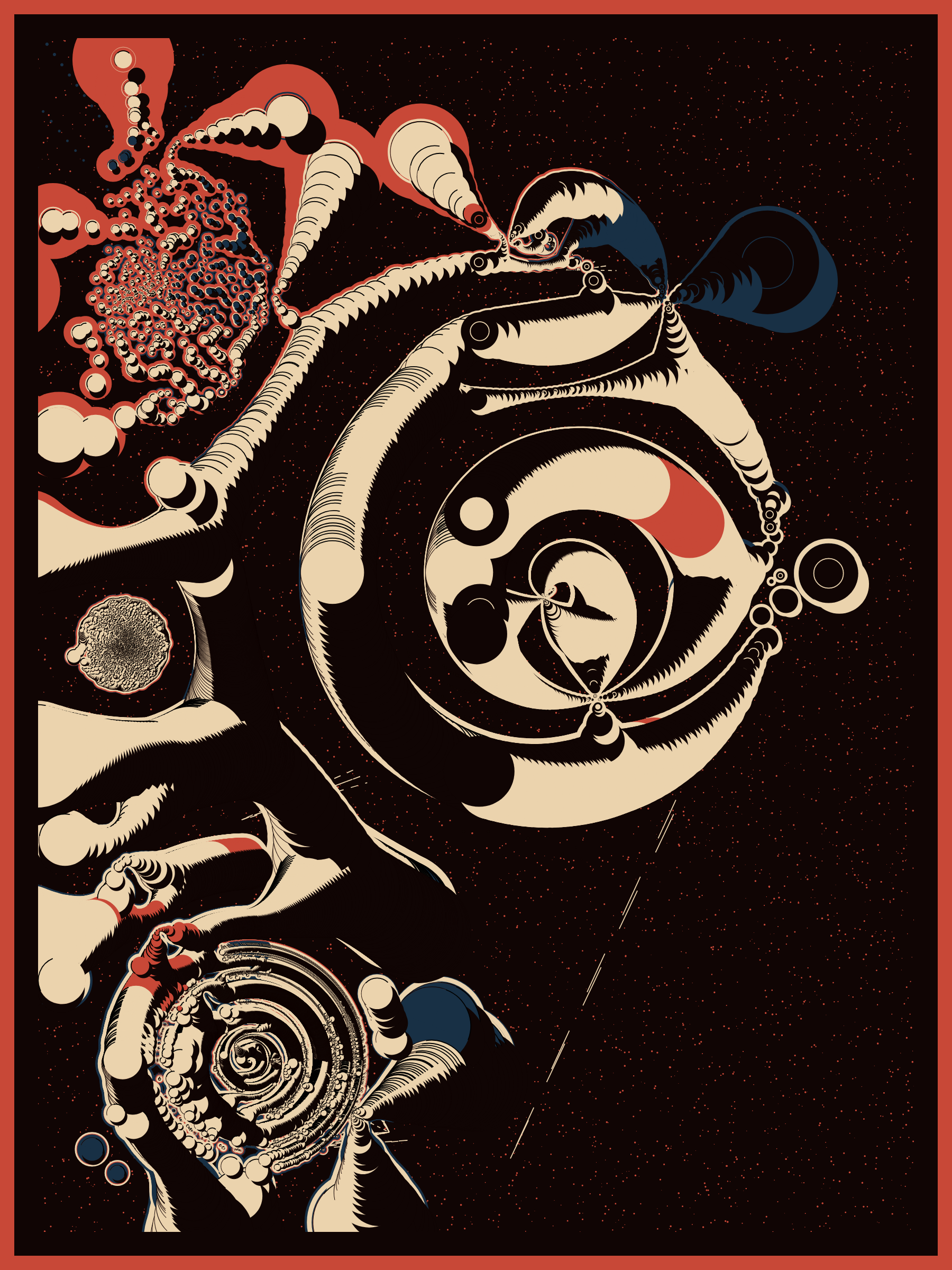 Art Blocks - Art Blocks v2 - Alien DNA #89 - NFT # 294000089