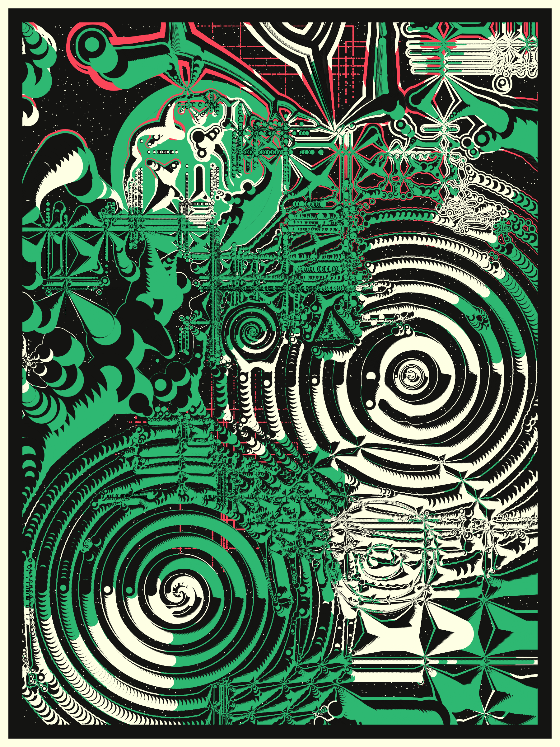 Art Blocks - Art Blocks v2 - Alien DNA #101 - NFT # 294000101